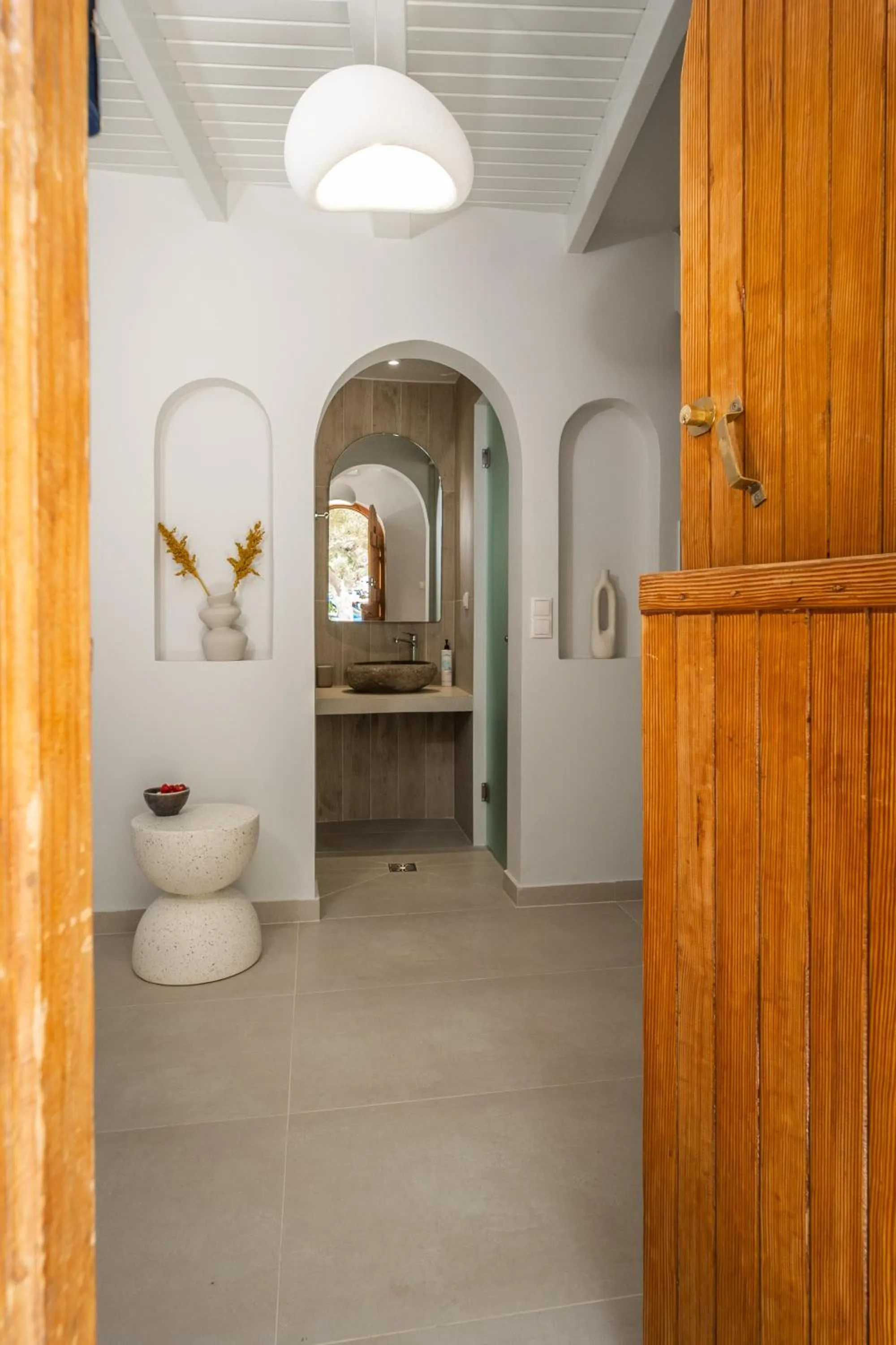 Seating area in Fata Morgana Studios & Apartments