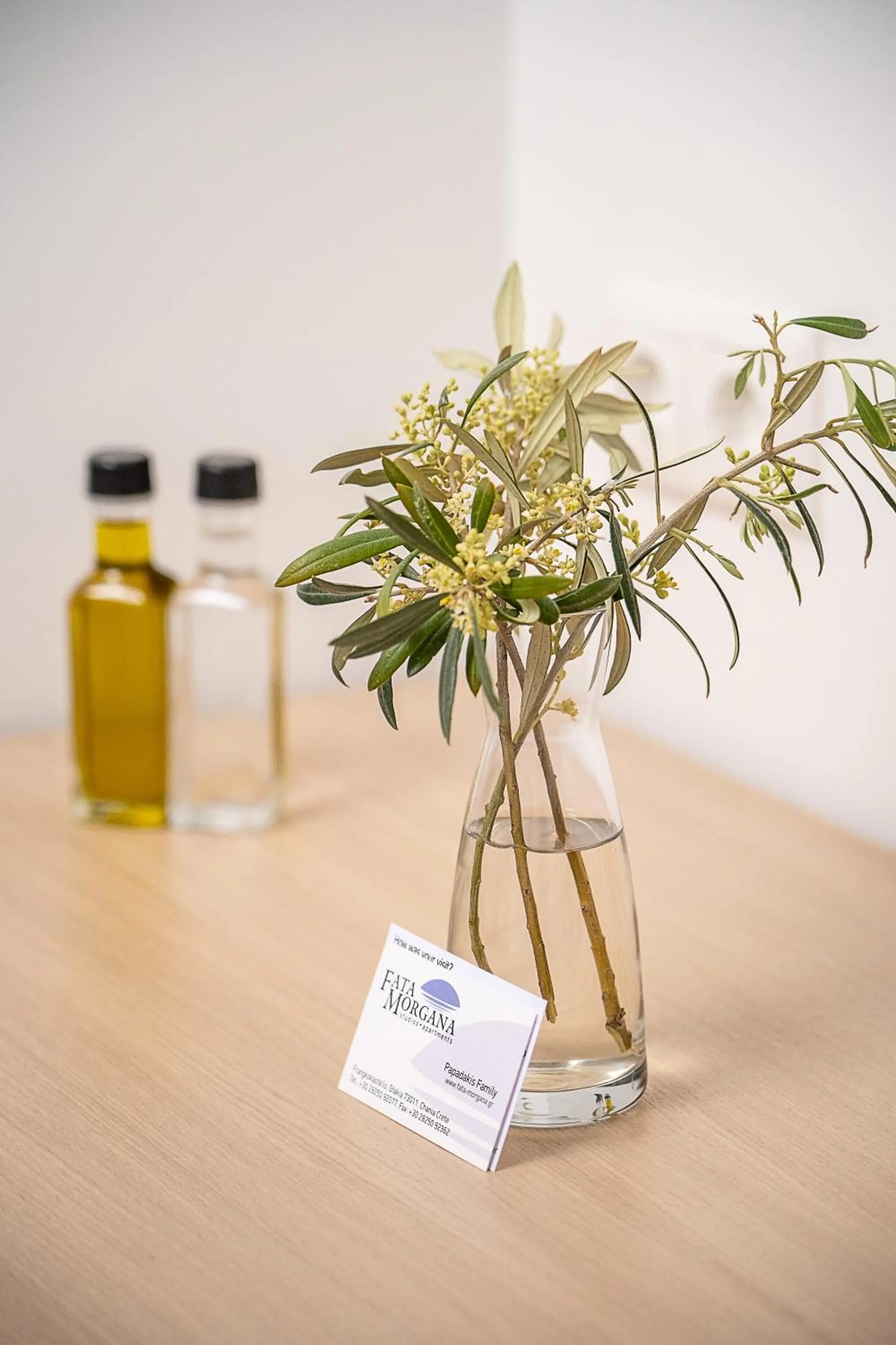 Drinks in Fata Morgana Studios & Apartments