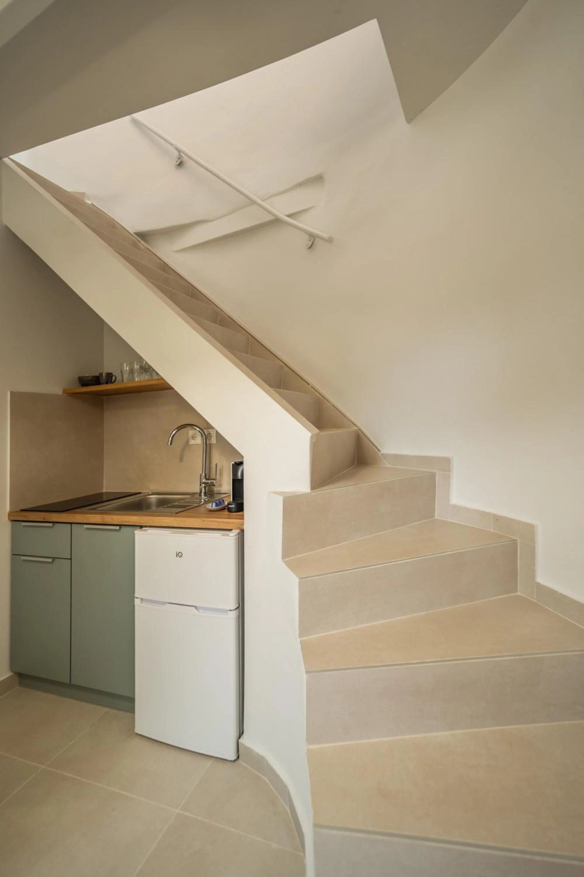 Kitchen or kitchenette in Fata Morgana Studios & Apartments