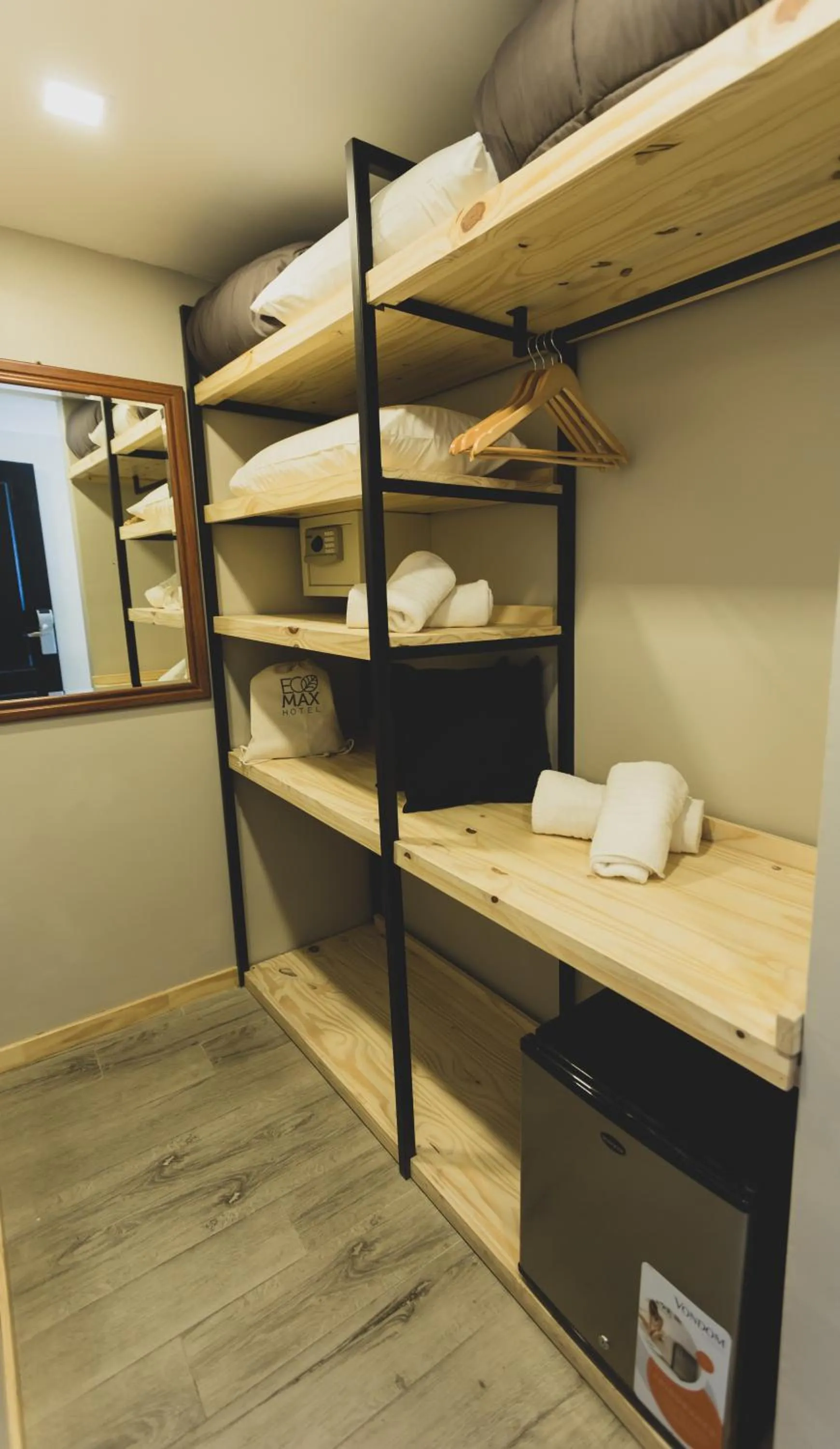 Bed in Hotel Eco Max