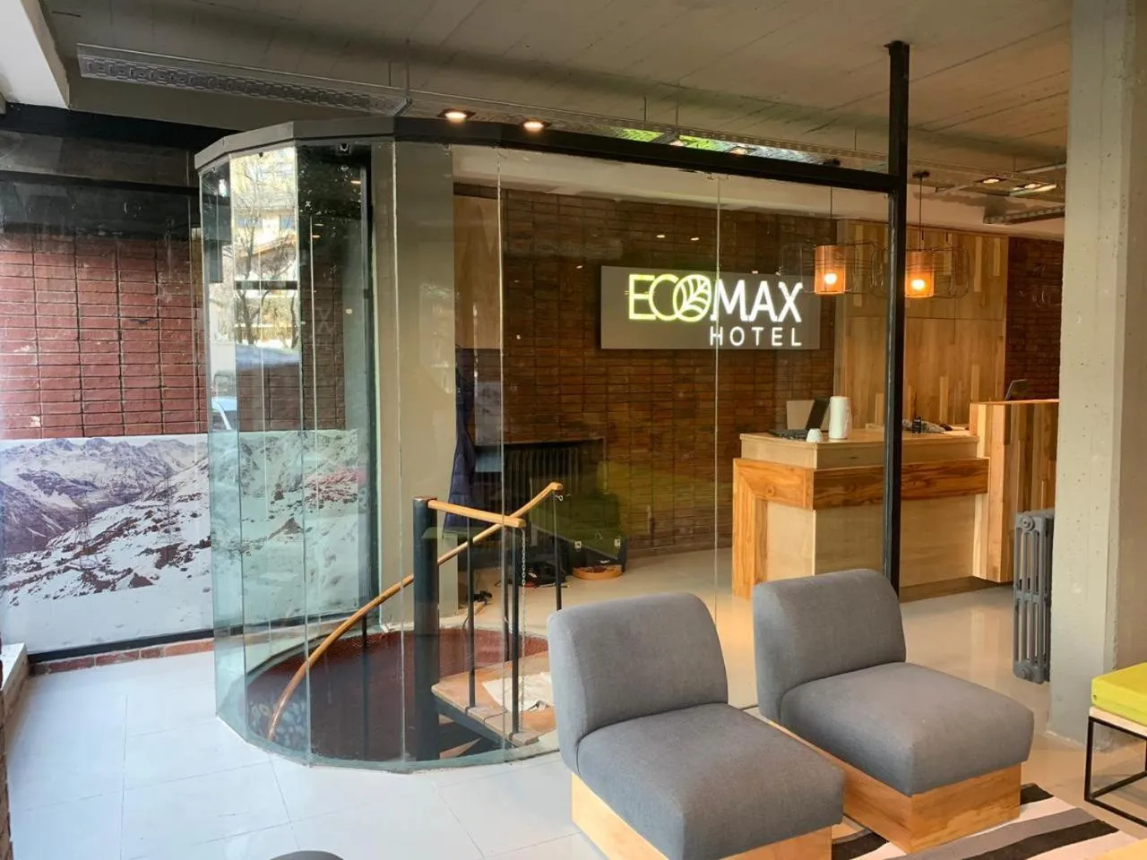 Lobby or reception in Hotel Eco Max