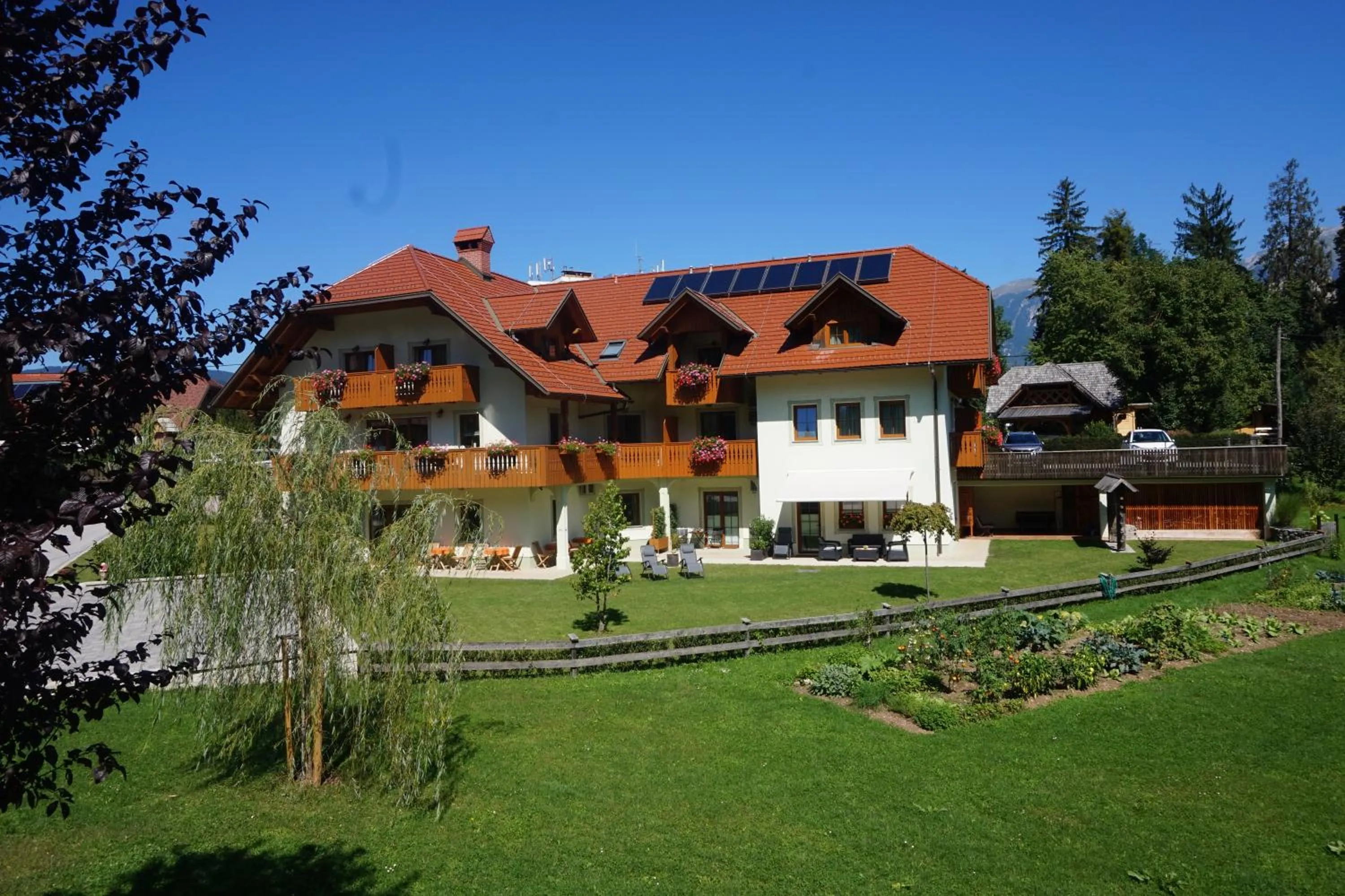 Garden in Penzion Kaps