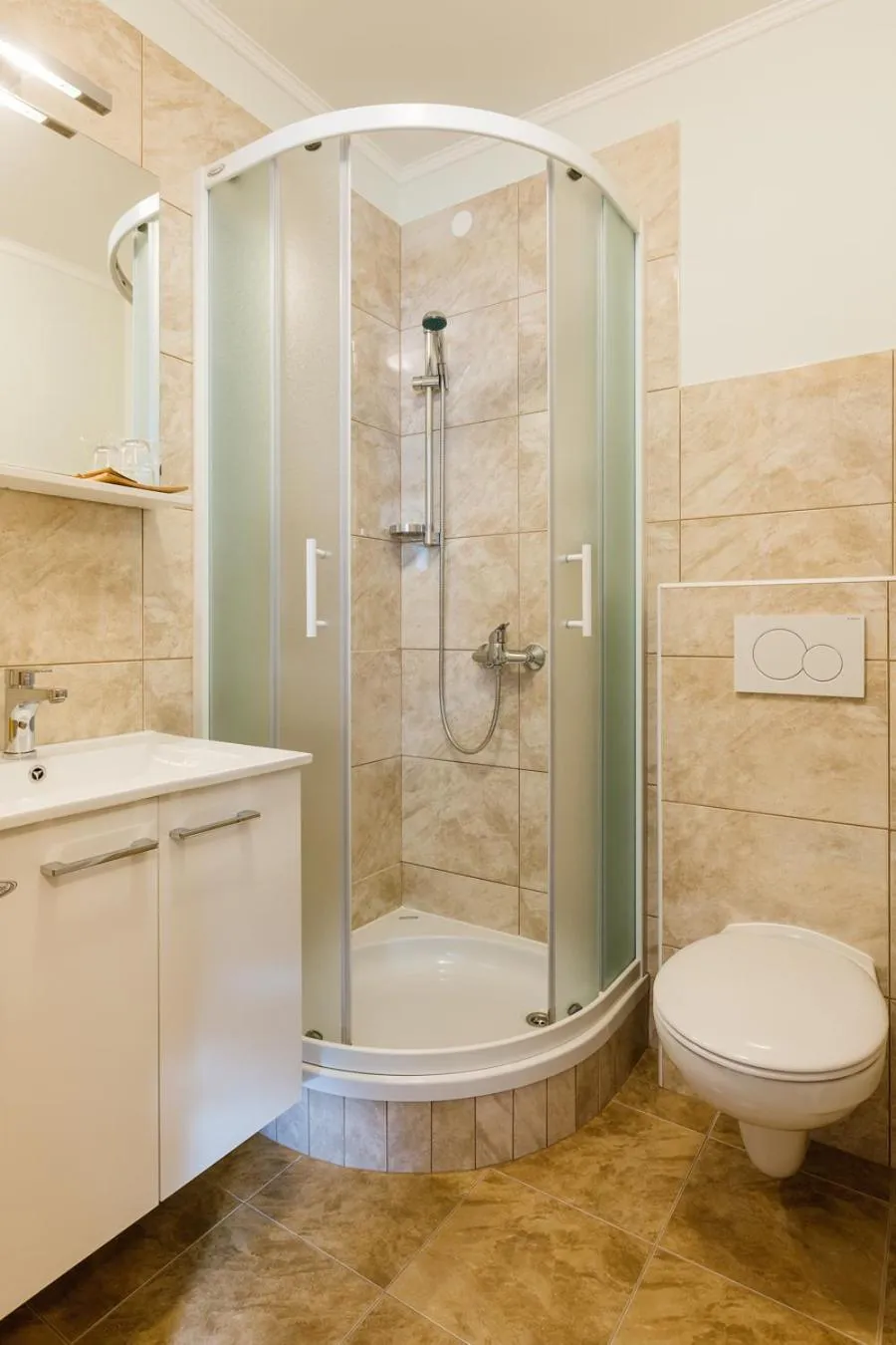 Bathroom in Penzion Kaps