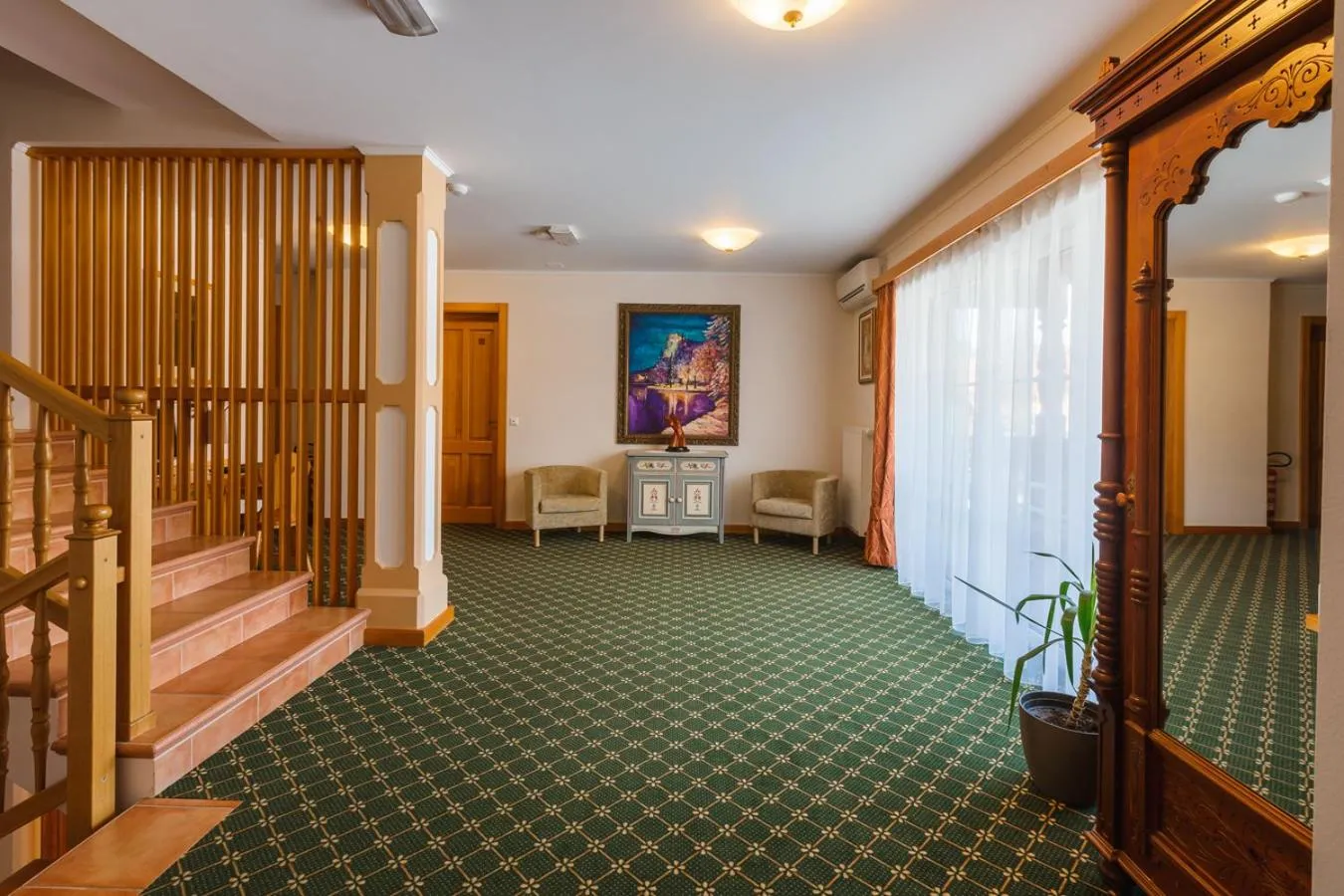 Seating area in Penzion Kaps