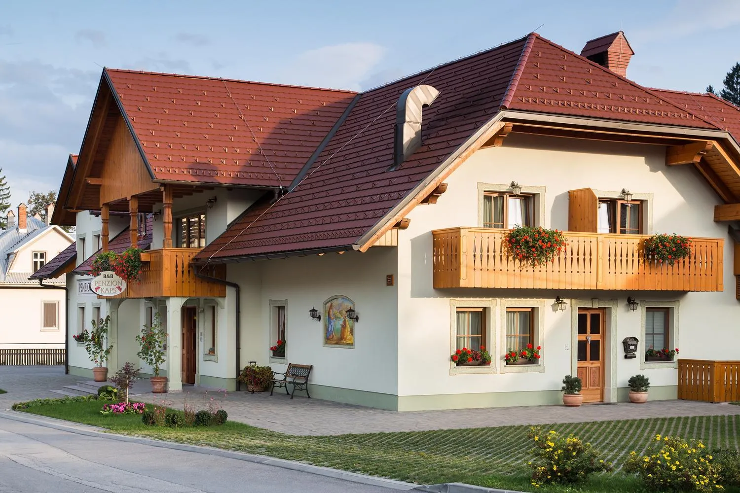 Property building in Penzion Kaps