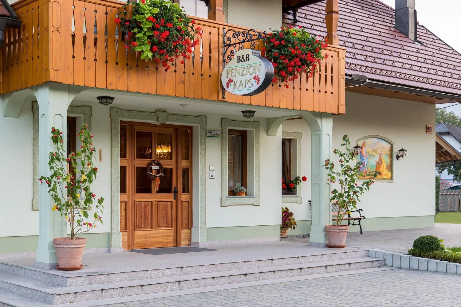 Facade/entrance in Penzion Kaps