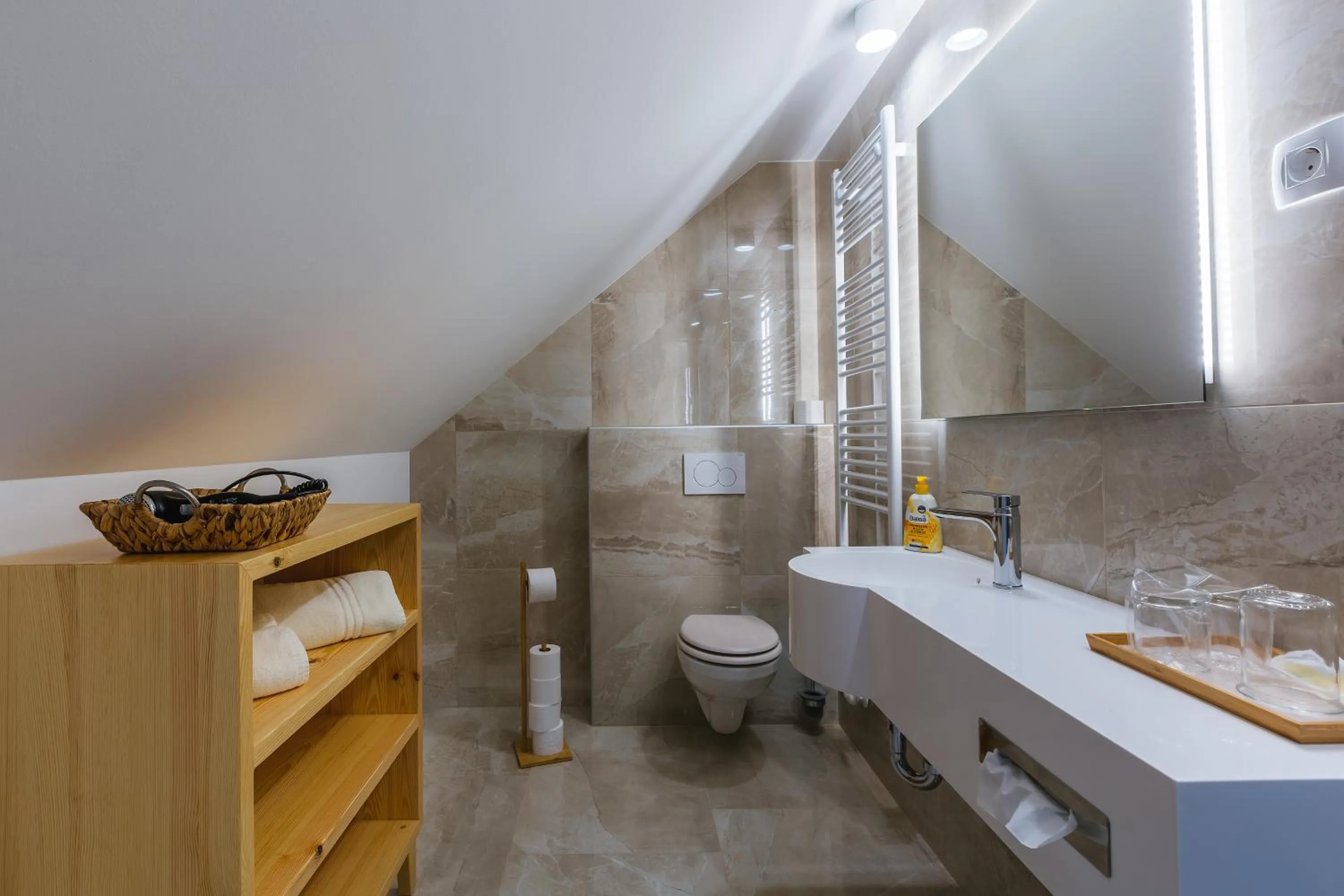 Shower in Penzion Kaps