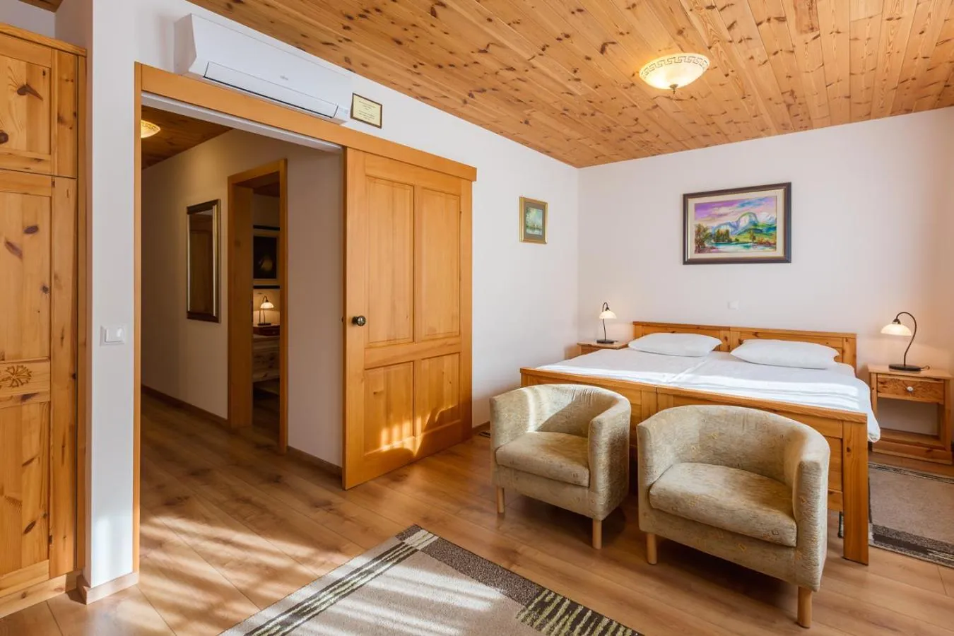 Bedroom, Bed in Penzion Kaps