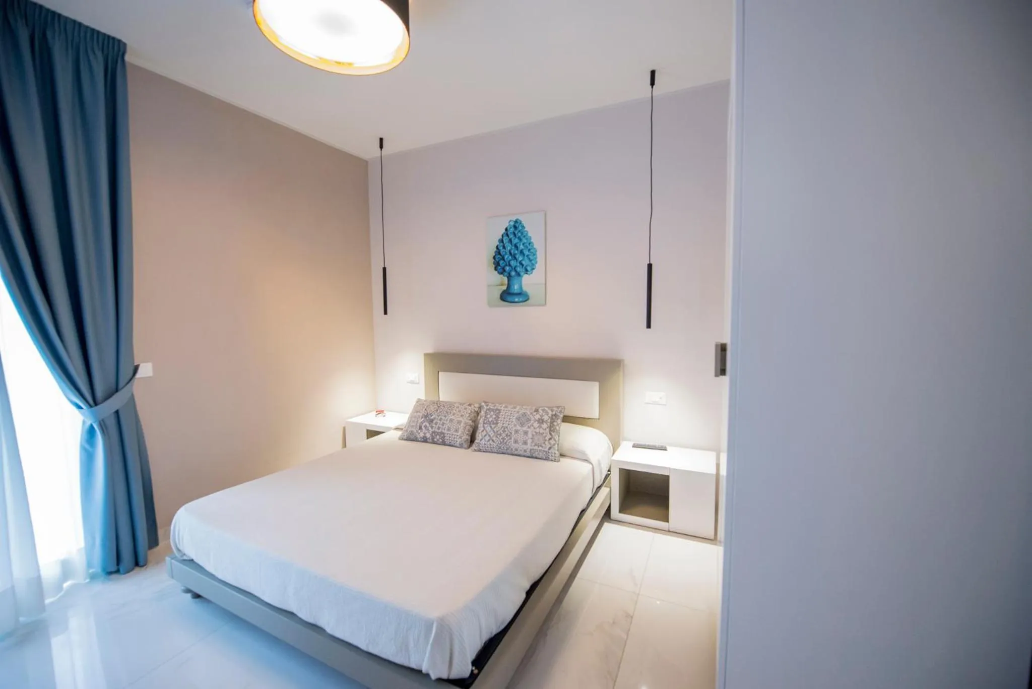 Photo of the whole room, Bed in Milazzo Aeolian Sea Port B&B