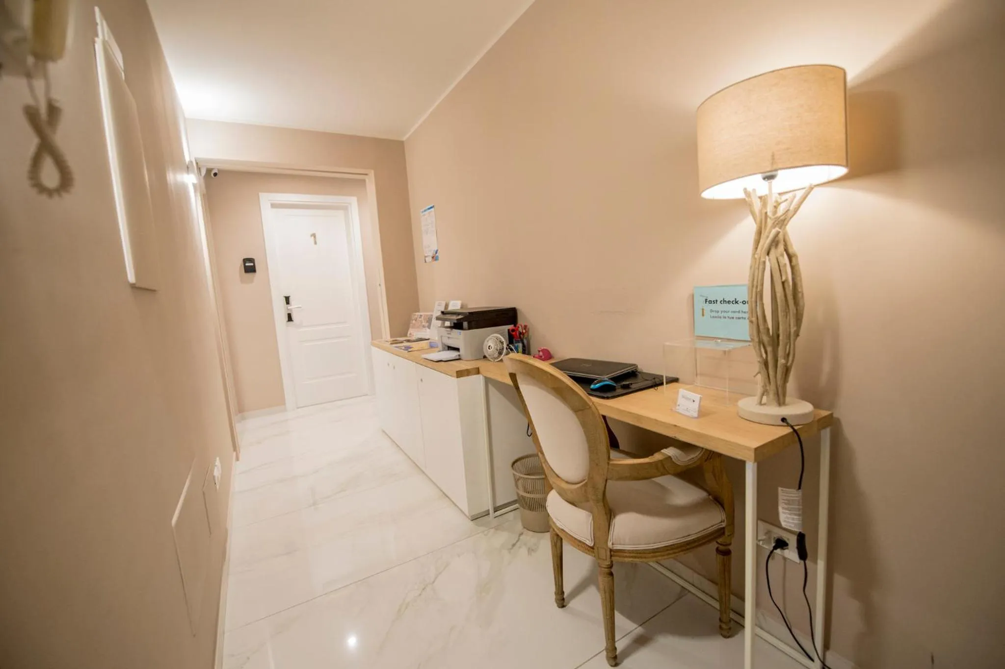 Lobby or reception in Milazzo Aeolian Sea Port B&B