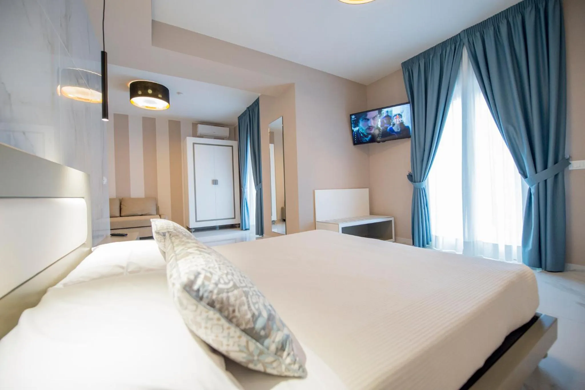 Photo of the whole room, Bed in Milazzo Aeolian Sea Port B&B