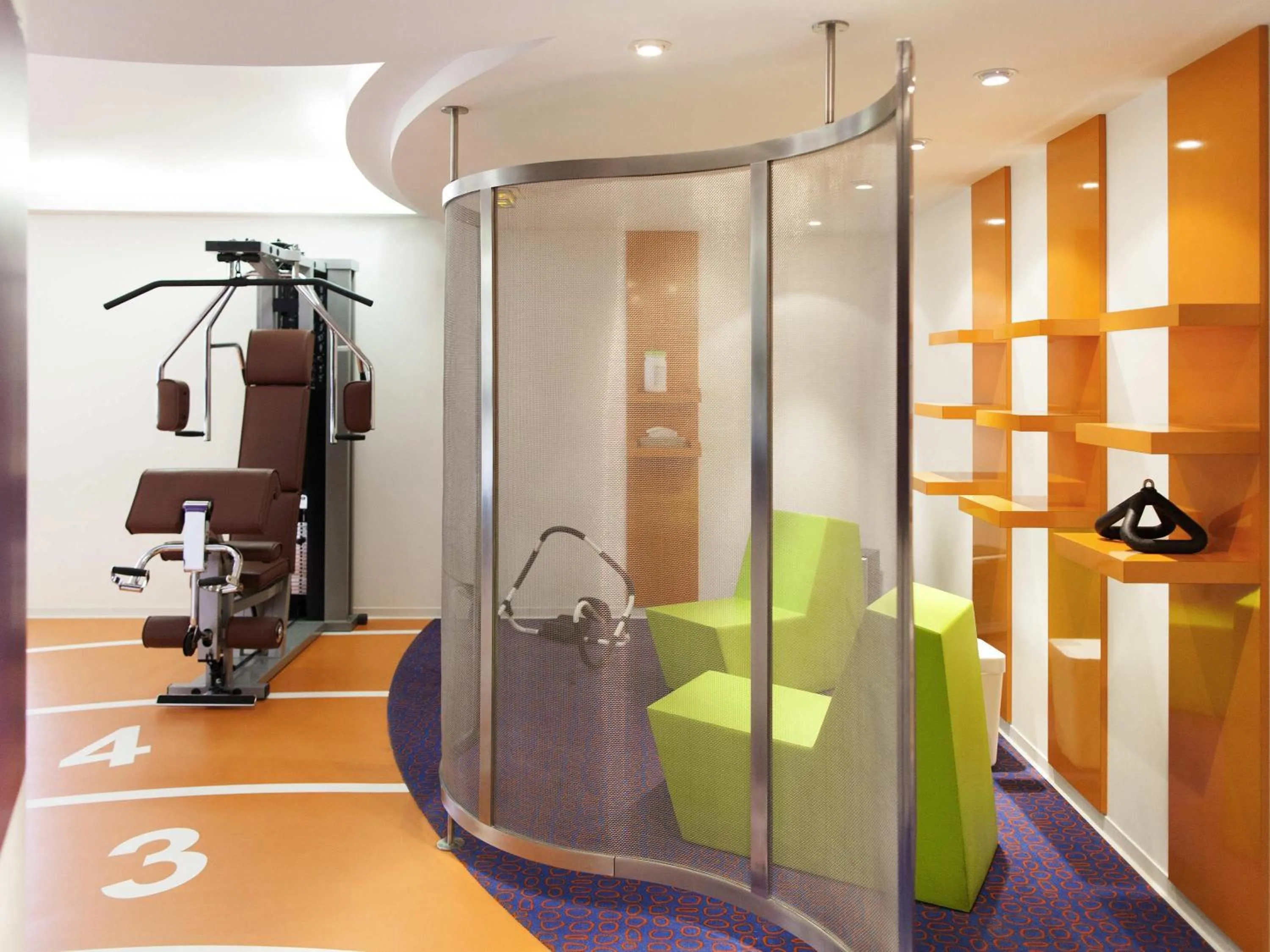 Fitness centre/facilities in Novotel Metz Centre