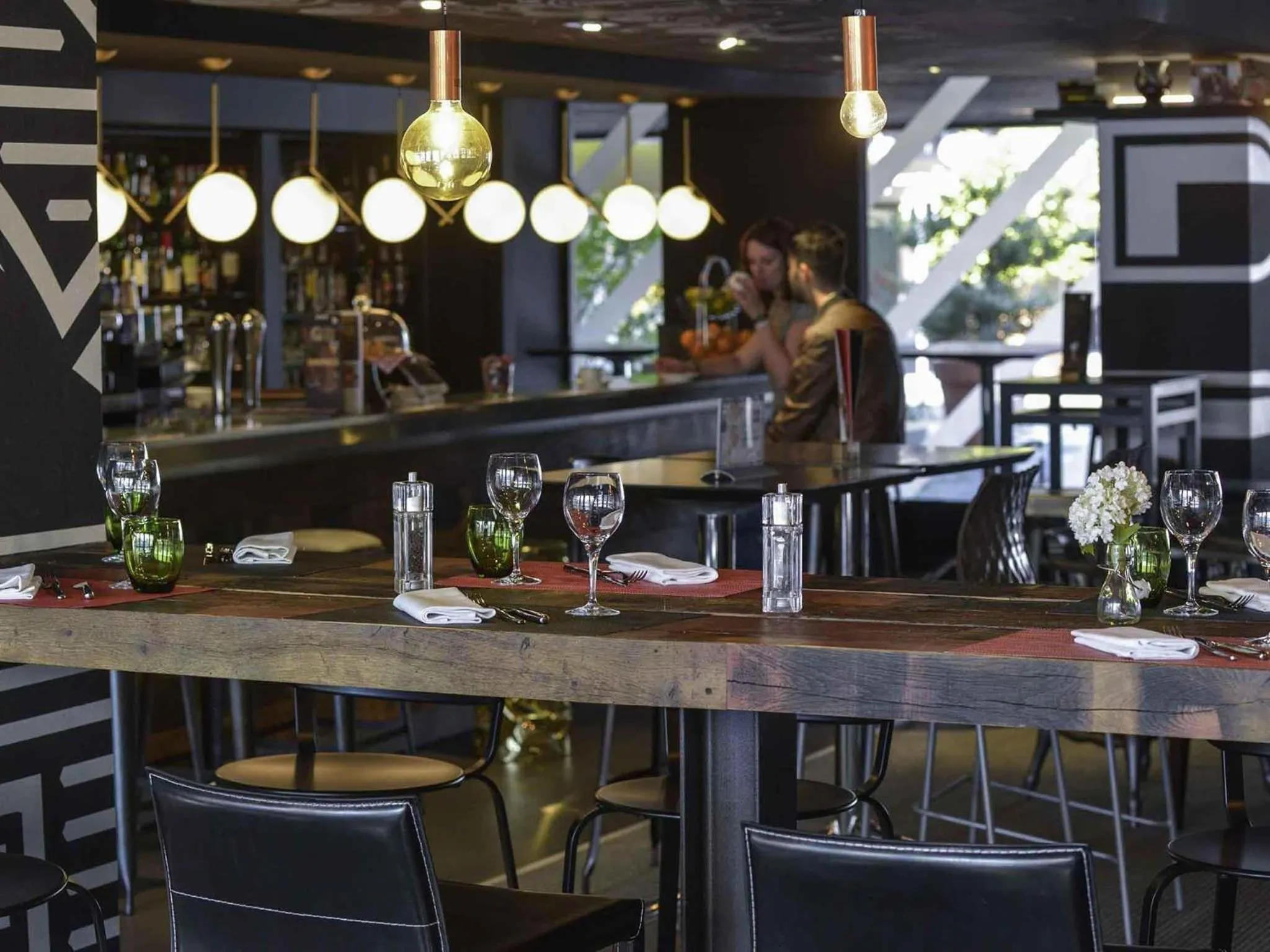 Lounge or bar in Novotel Metz Centre