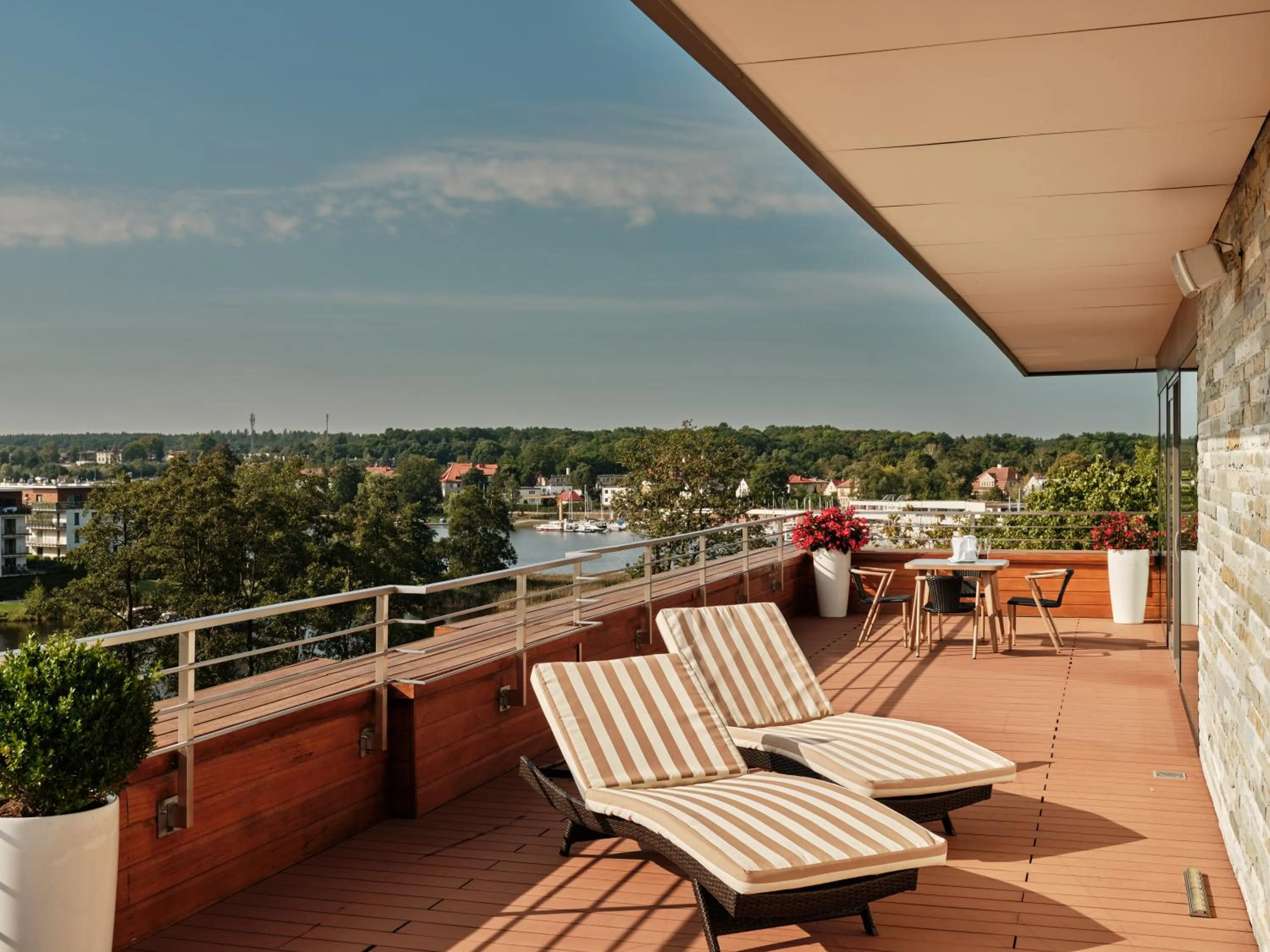 Balcony/Terrace in GrandHotel Tiffi