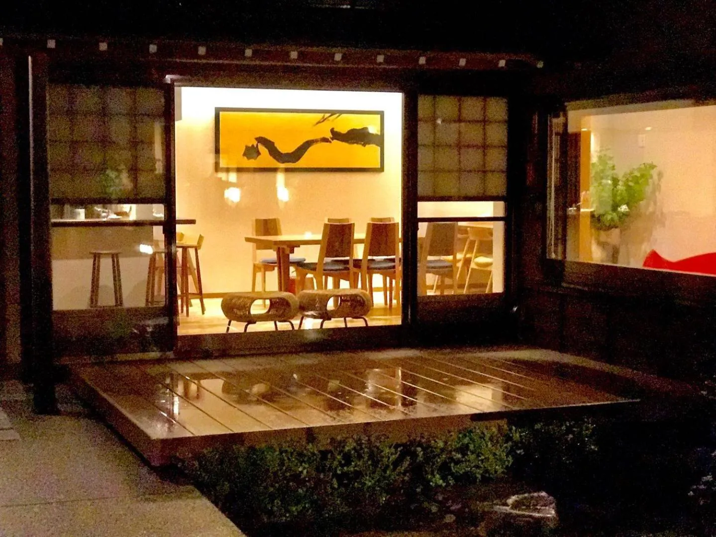 Night in Ichinomatsu Japanese Modern Hotel