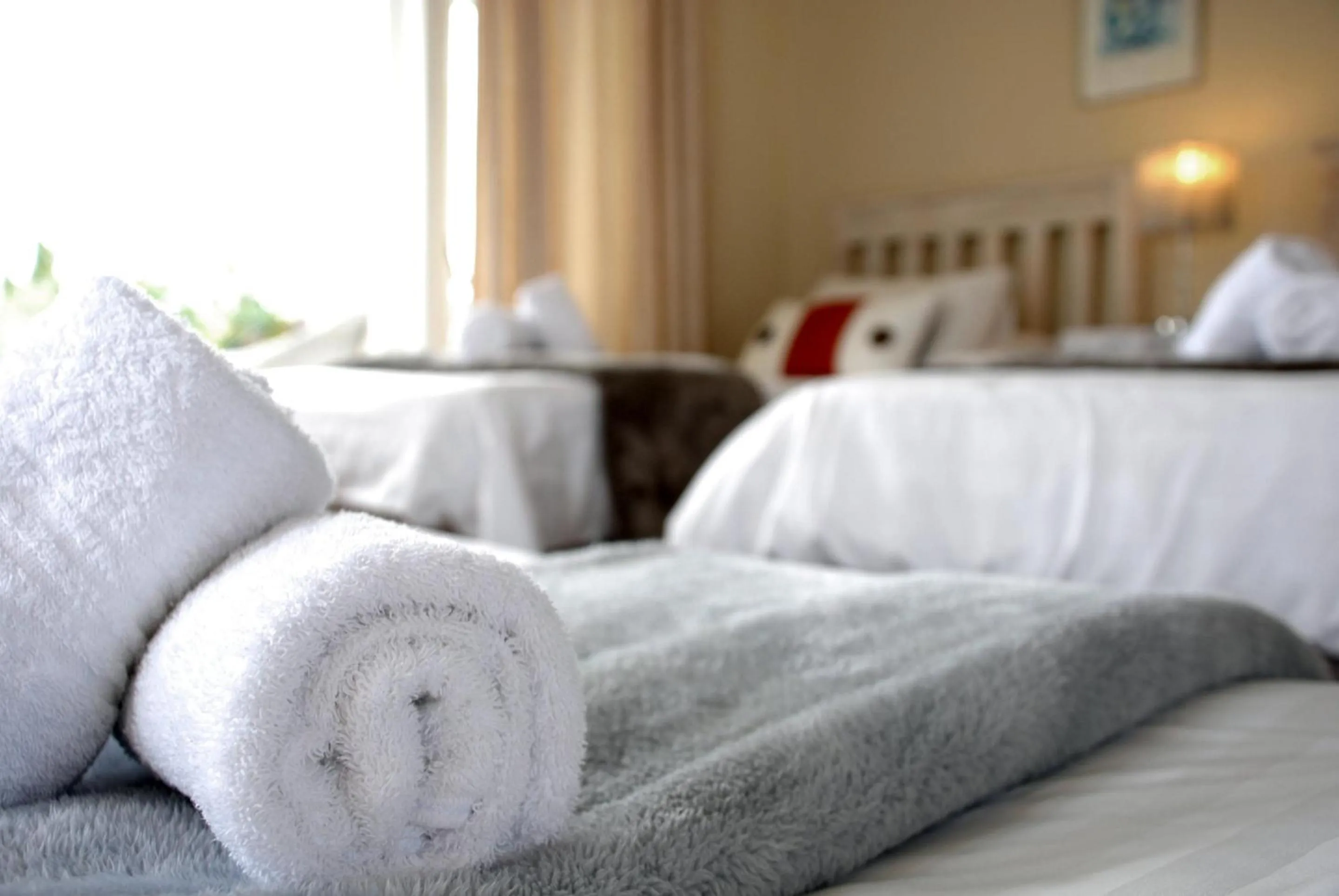 Decorative detail, Bed in Mandalay Guest House Plettenberg Bay