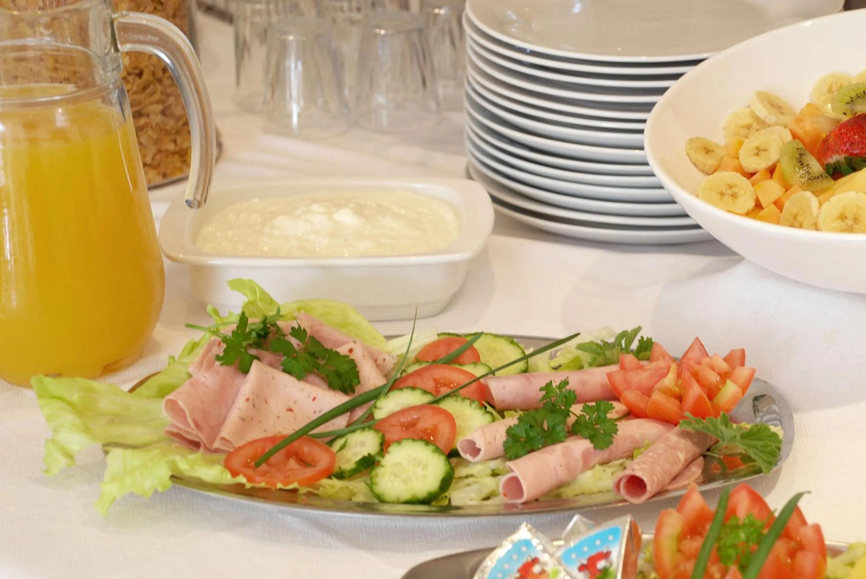 Continental breakfast in Mandalay Guest House Plettenberg Bay