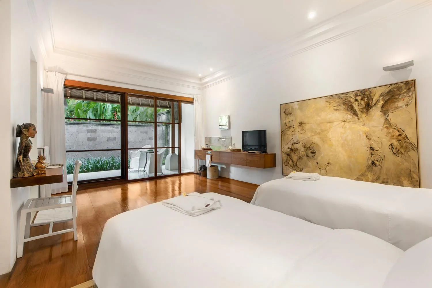 Bed in Villa Wantilan Putih