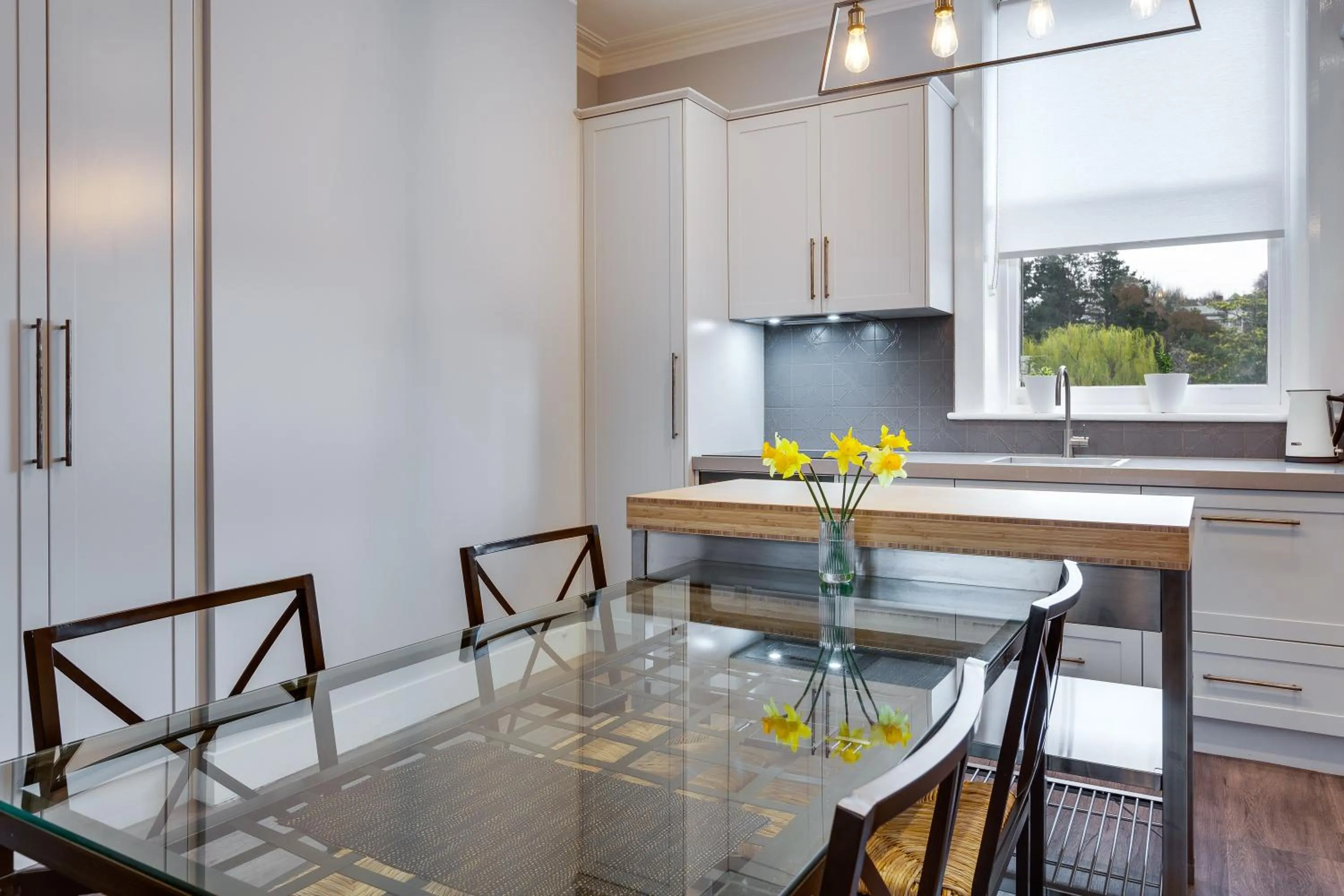 Dining area in City Retreat Hobart