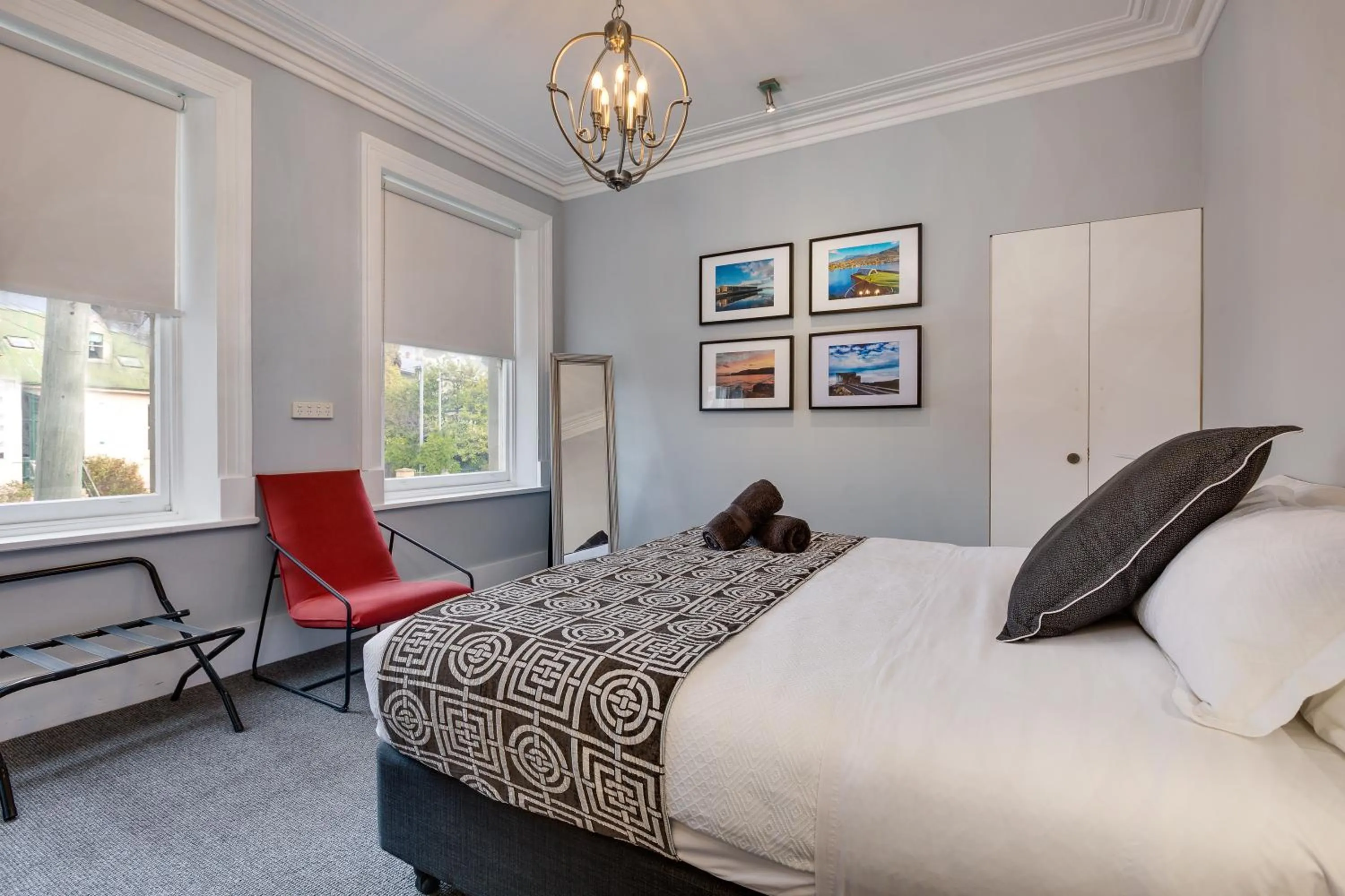 Bedroom, Bed in City Retreat Hobart