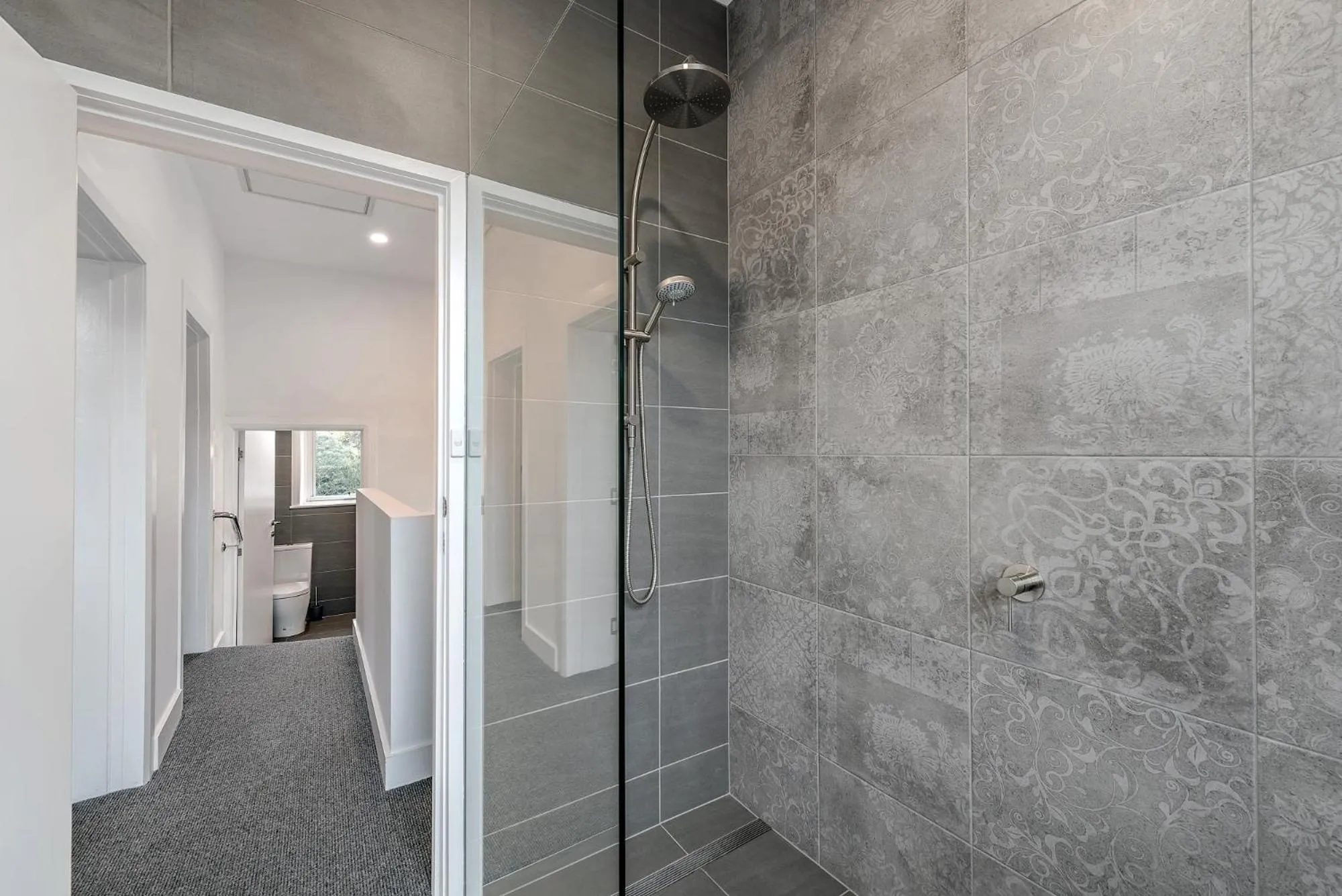 Shower in City Retreat Hobart
