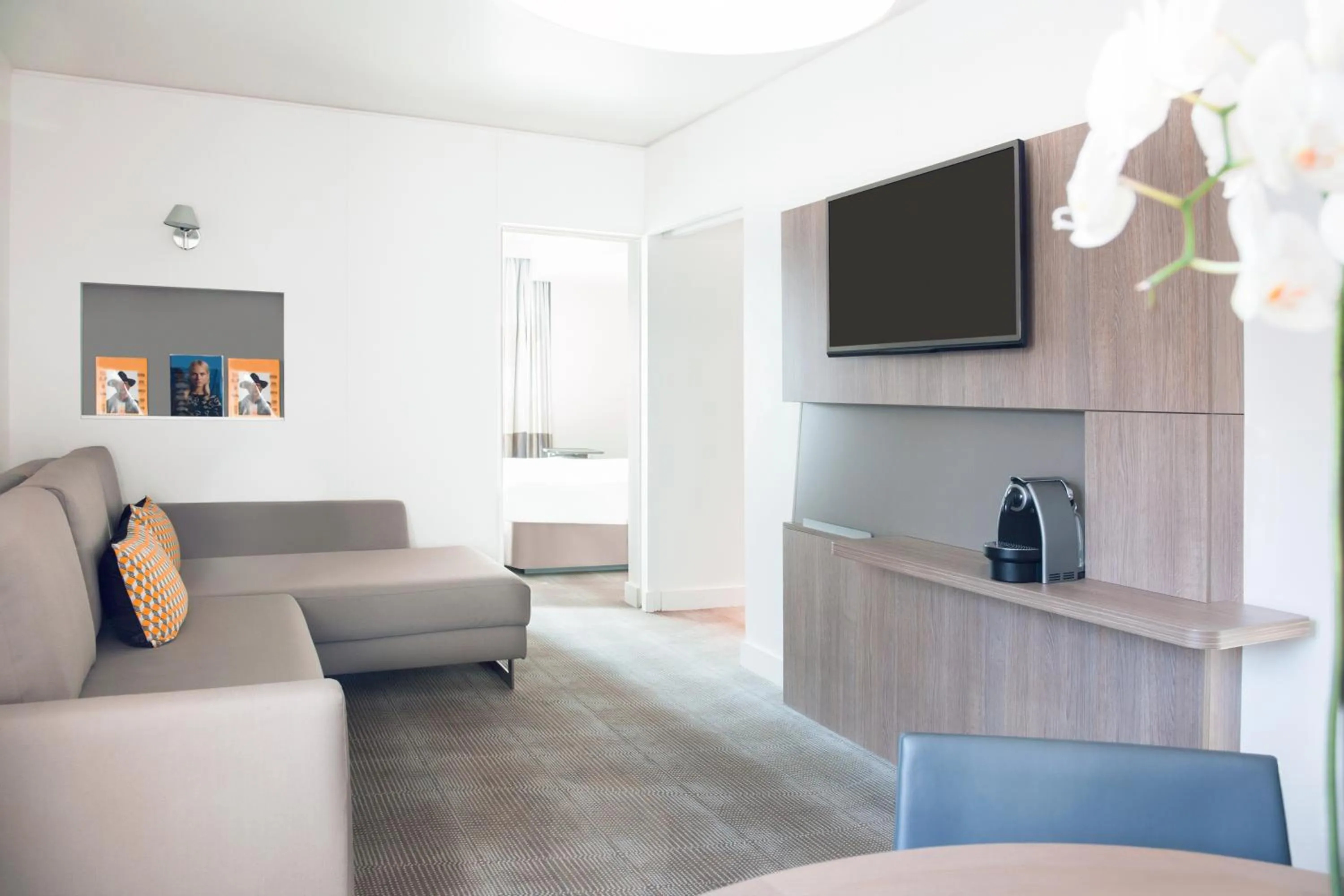 Seating area in Novotel Paris Les Halles