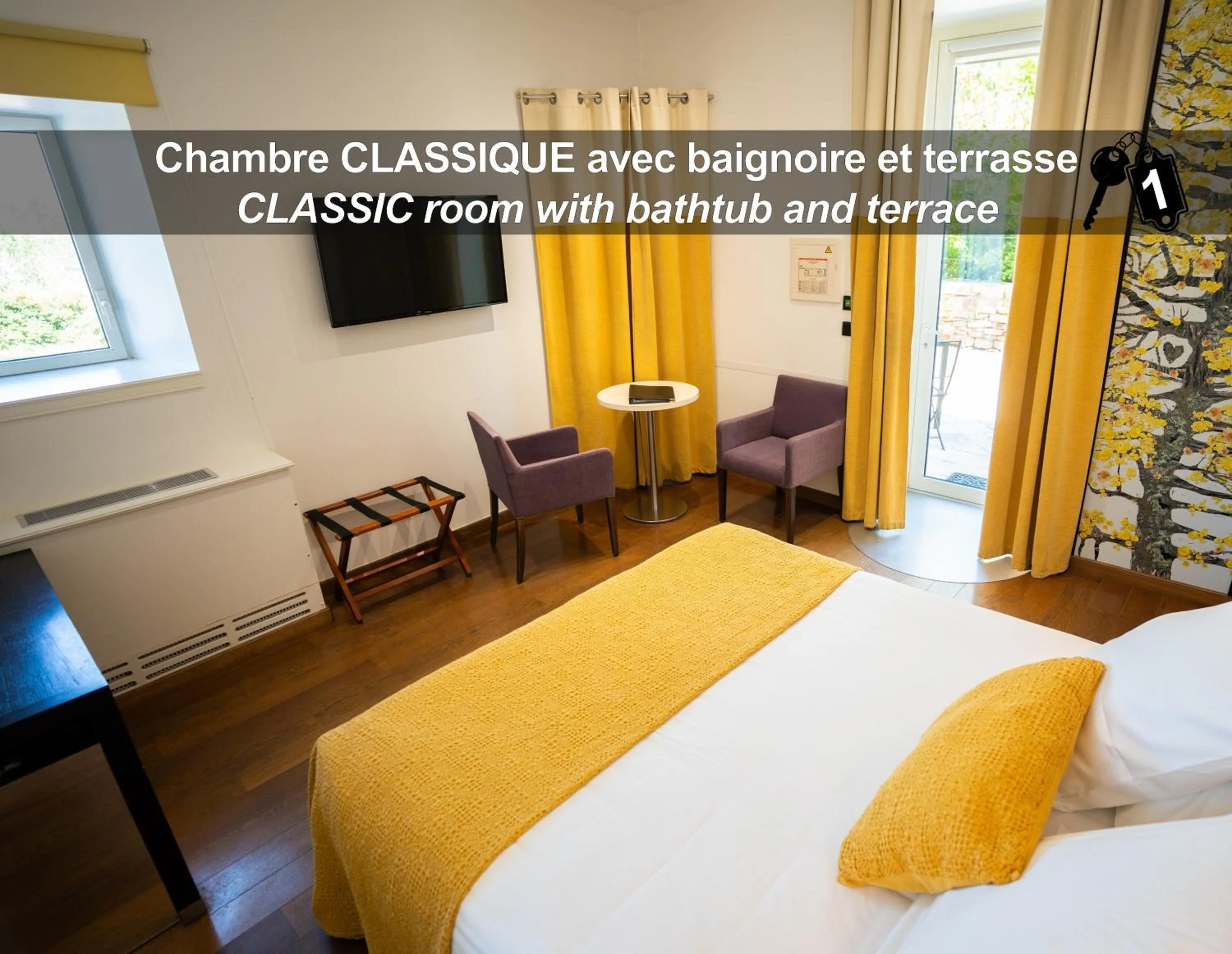 Bed in La Ferme de Bourran