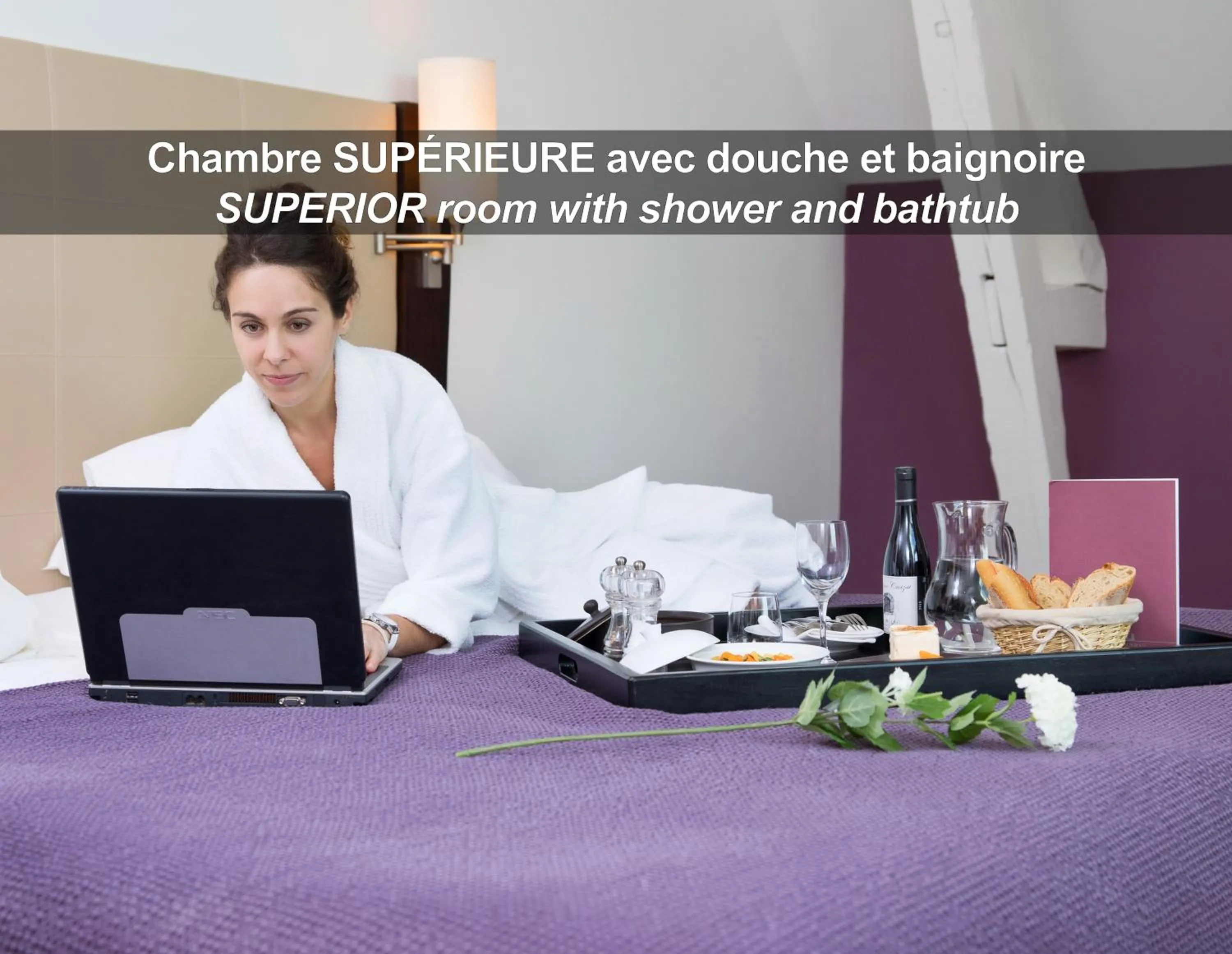 Bed in La Ferme de Bourran