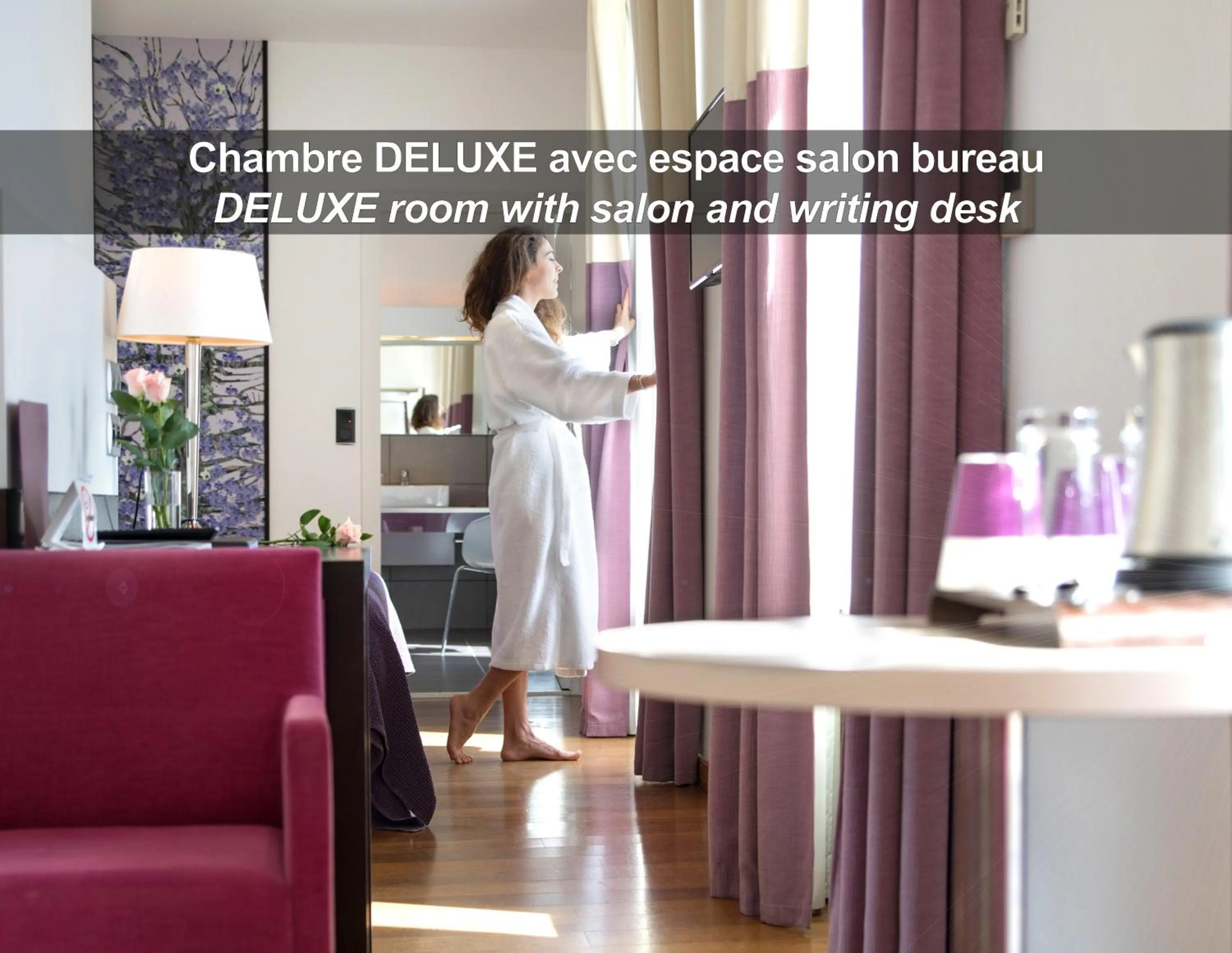 Living room in La Ferme de Bourran