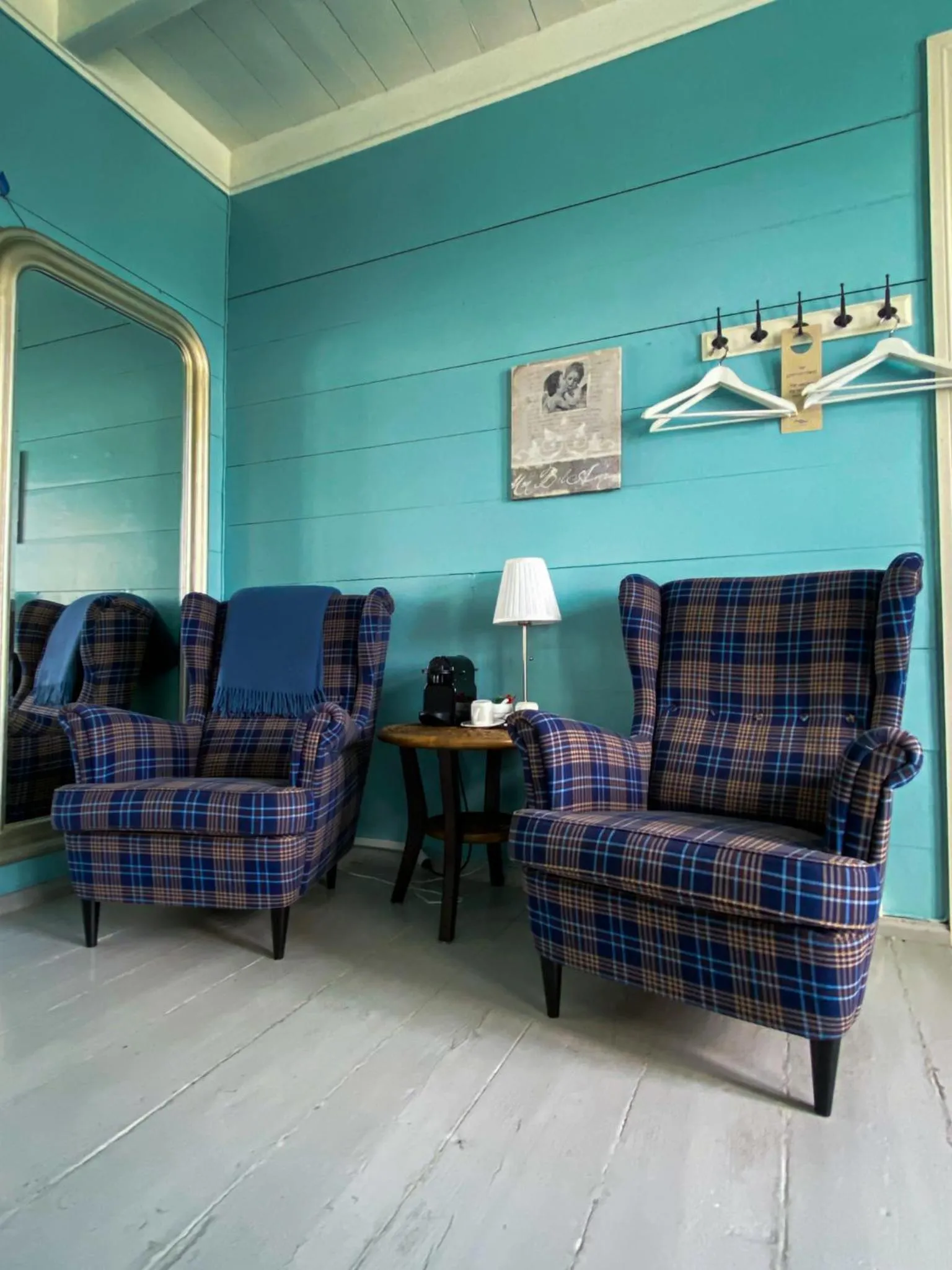 Seating area in Haaheim Gaard