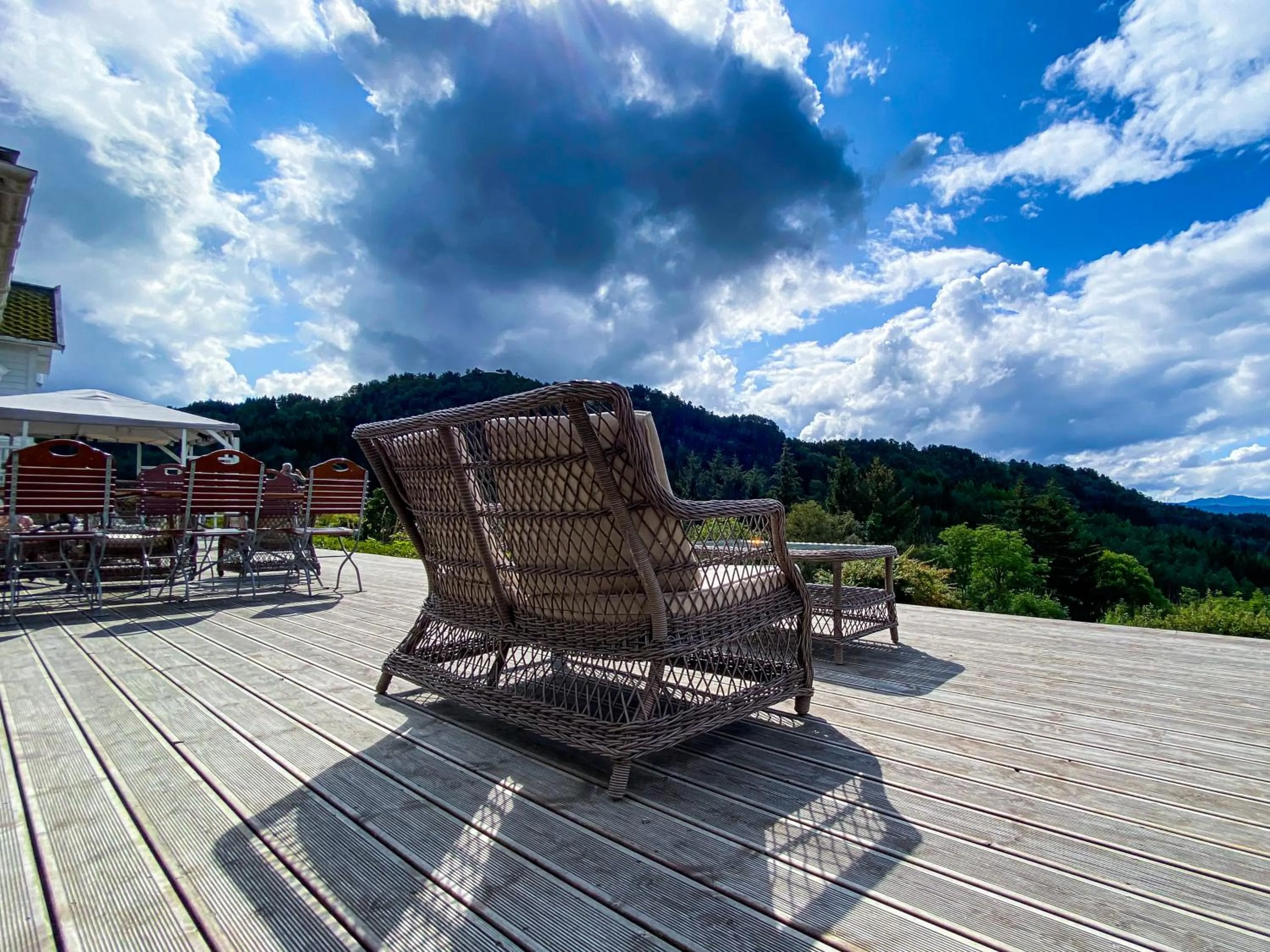 Patio in Haaheim Gaard