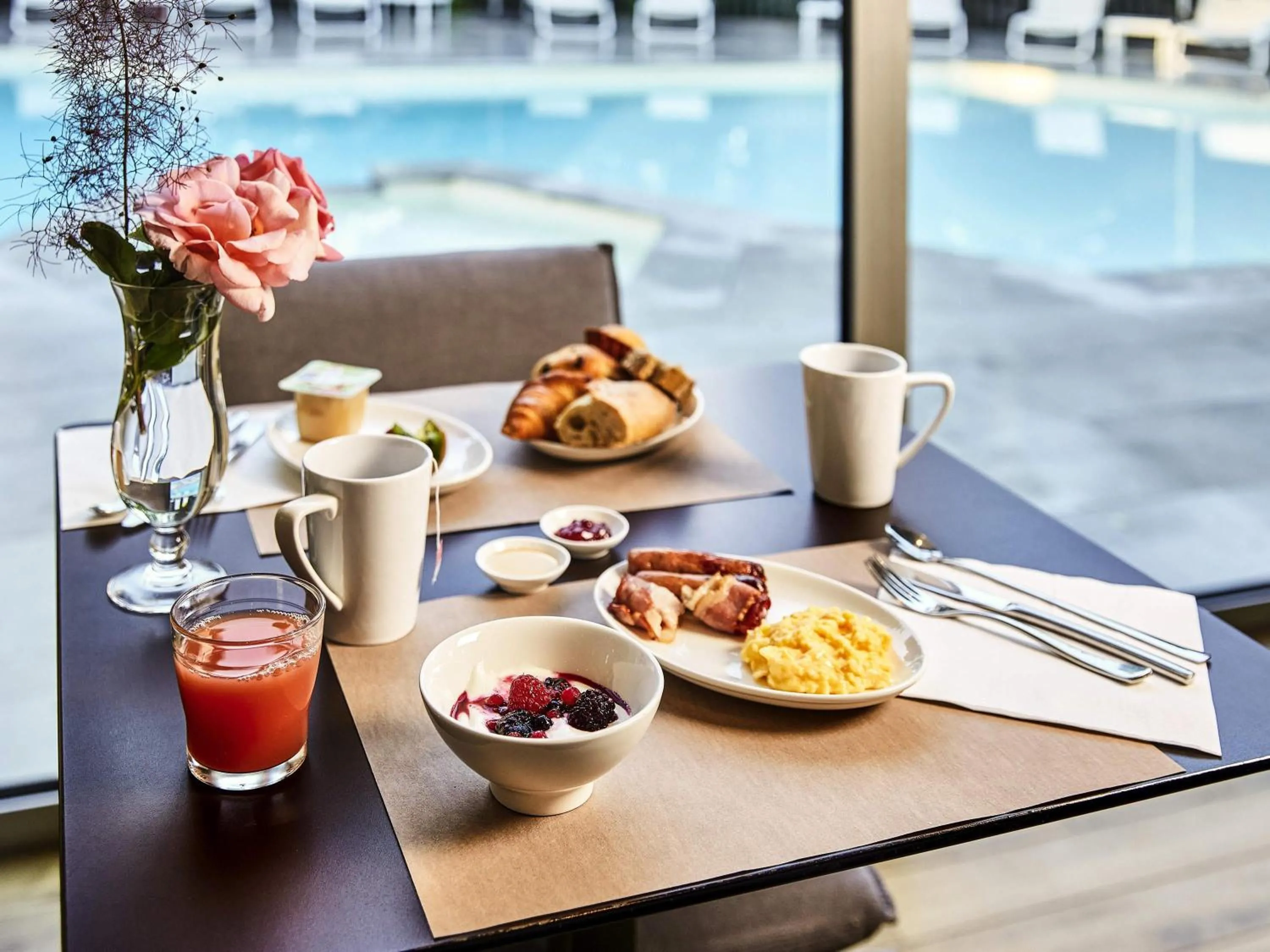 Breakfast in Mercure Beaune Centre