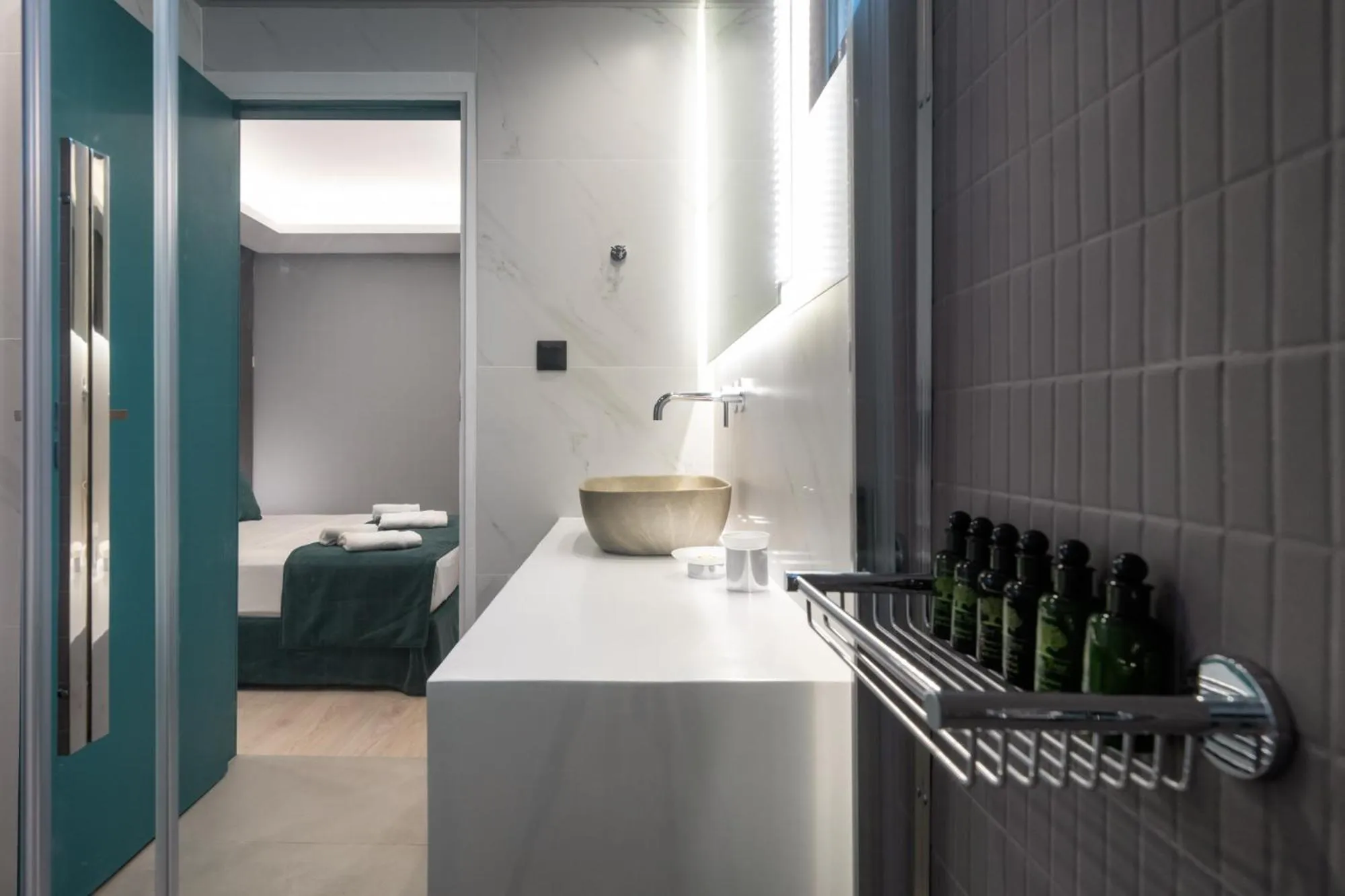 Bathroom in Evripidou Suites