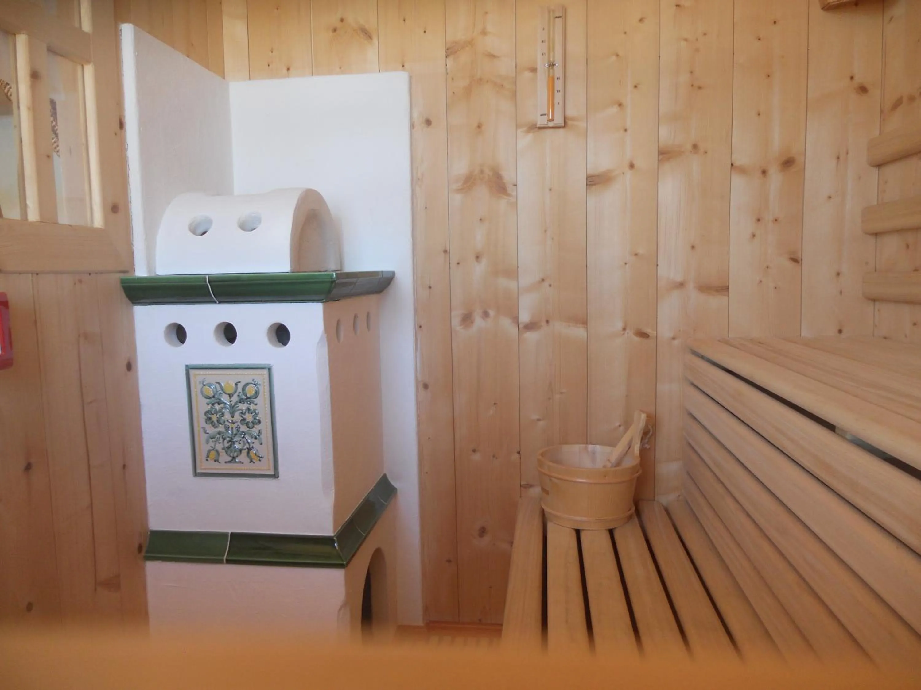Sauna in Hotel Garnì Salvanel