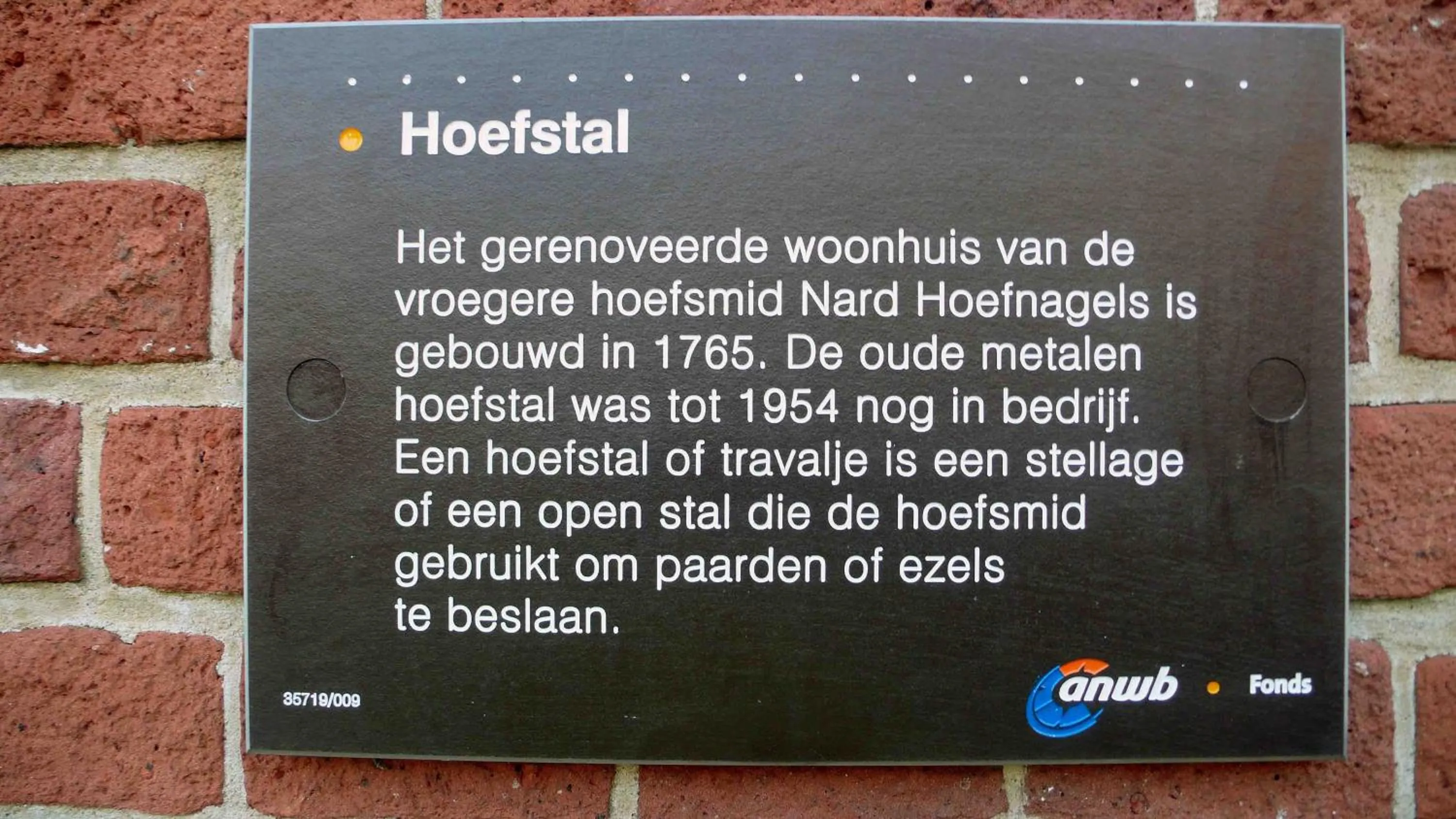 De Hoefstal 1765