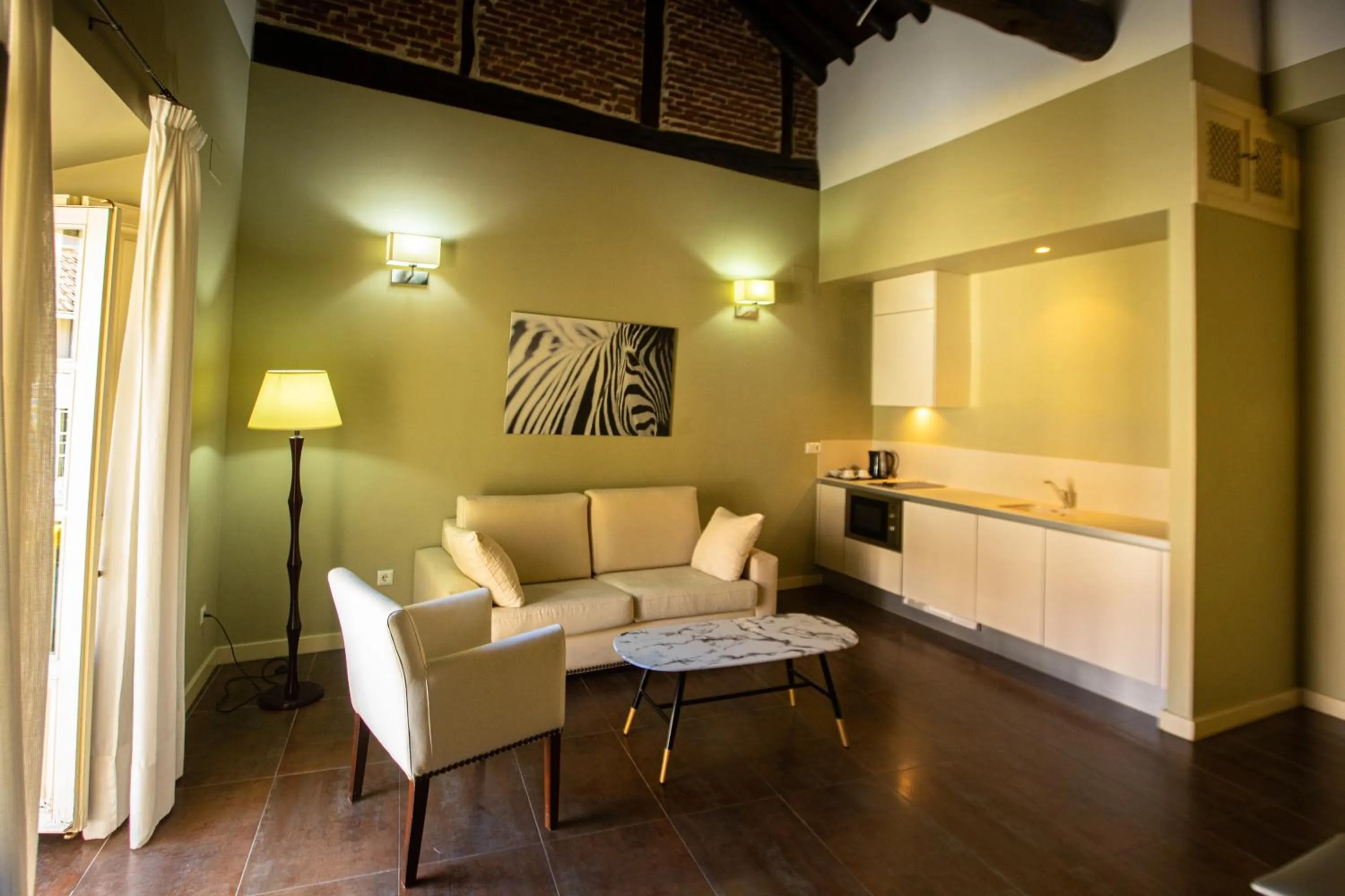 Seating area in Hacienda la Coracera