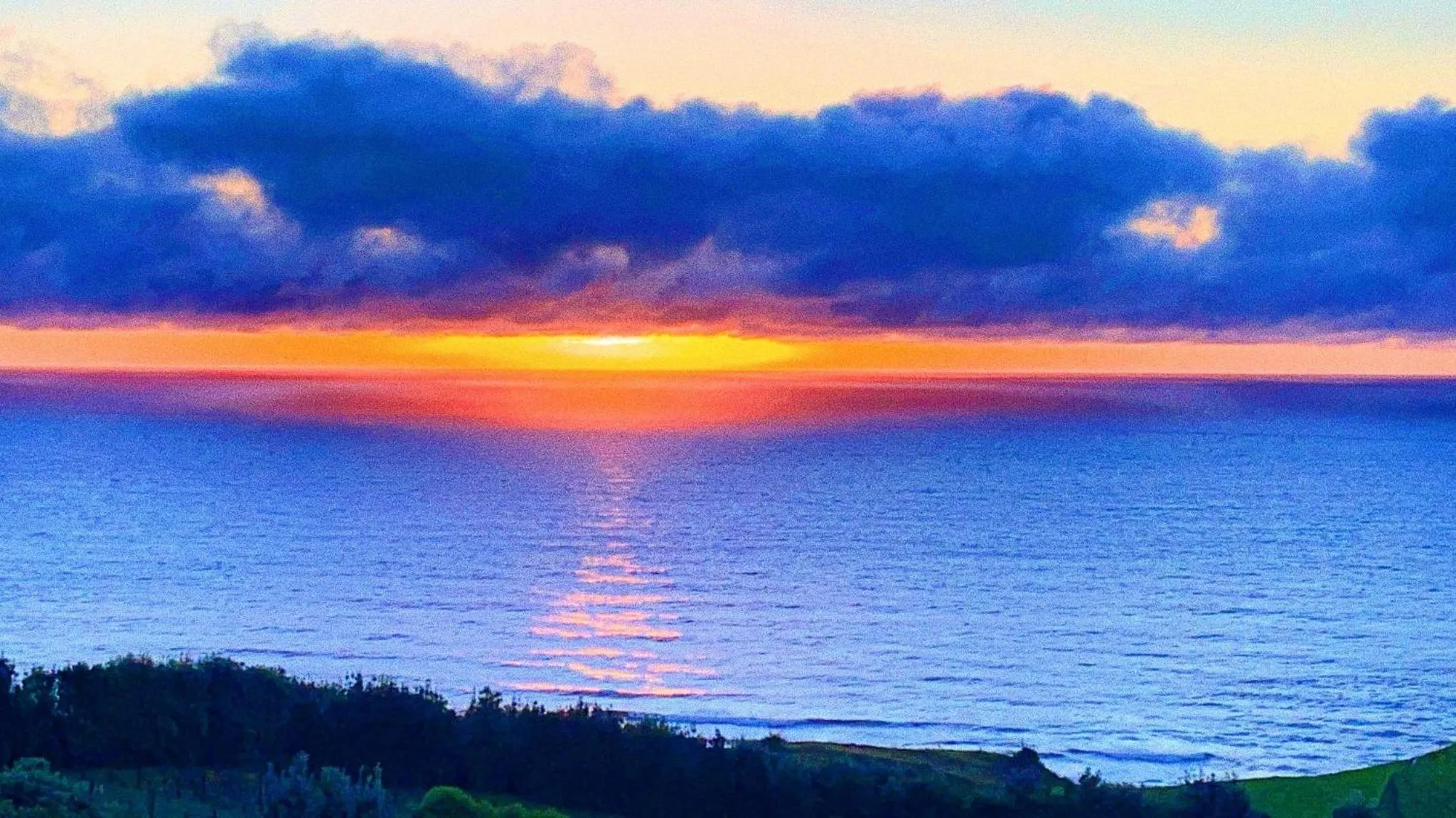 Sunset in Chalets at Okurukuru