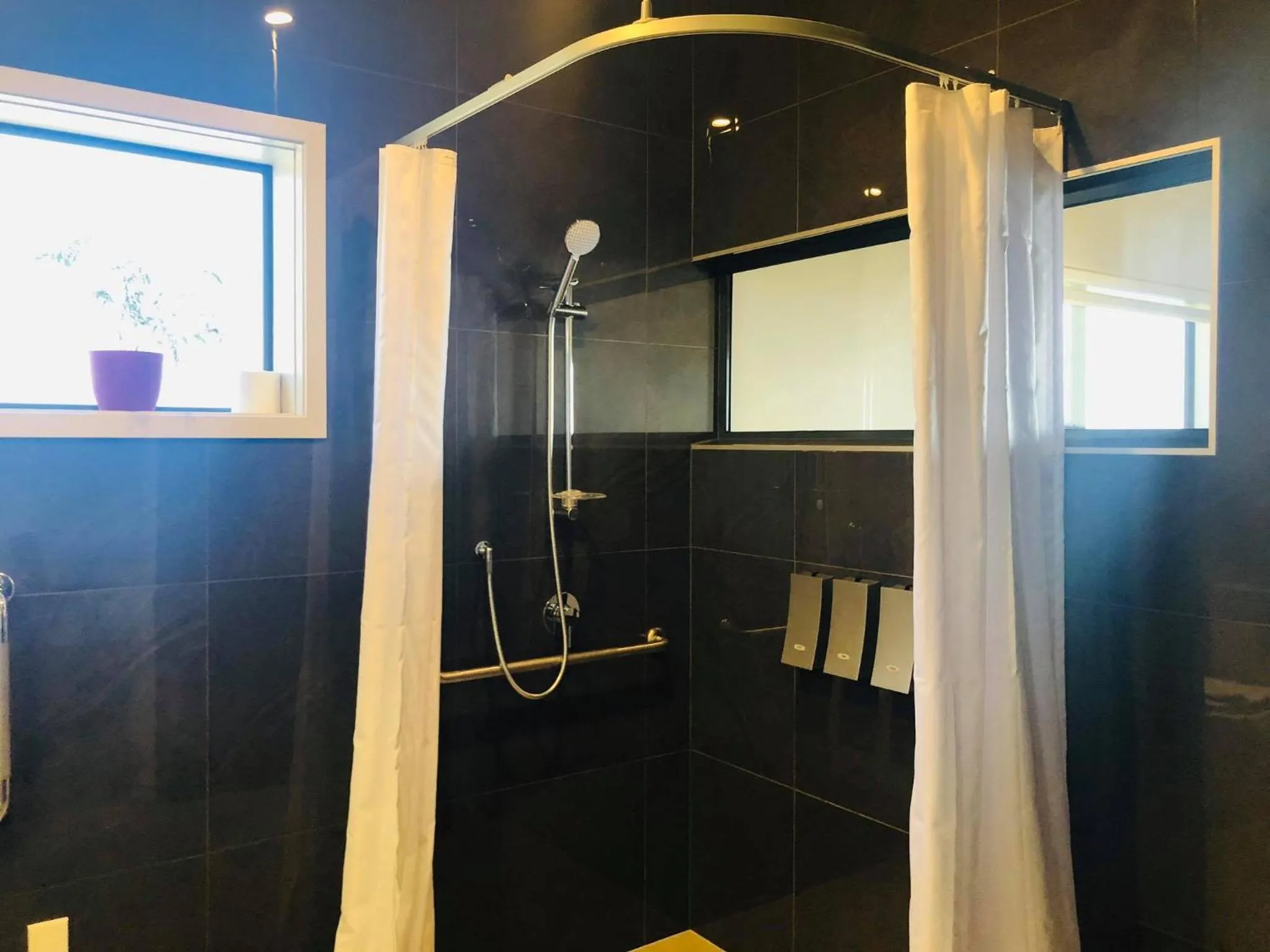 Bathroom in Chalets at Okurukuru