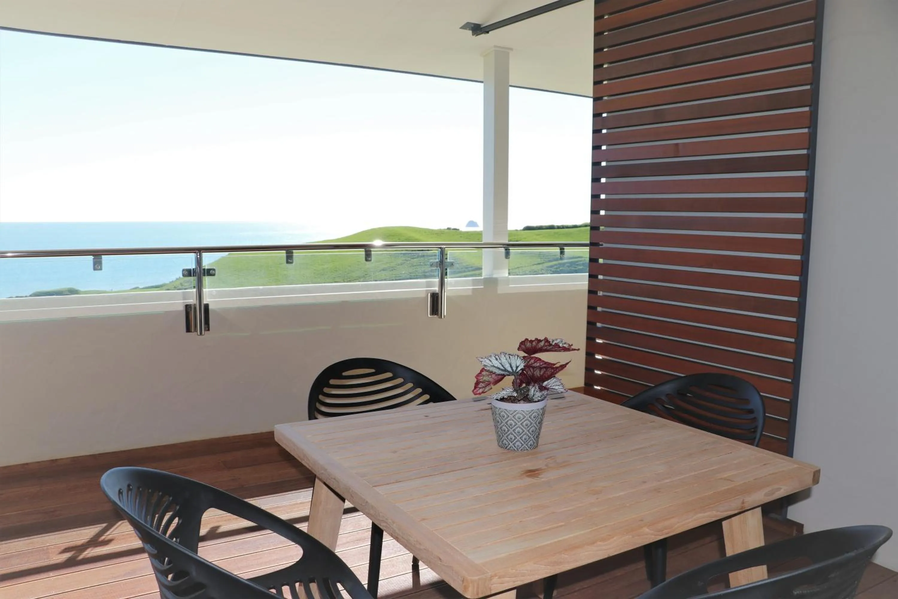 Patio in Chalets at Okurukuru