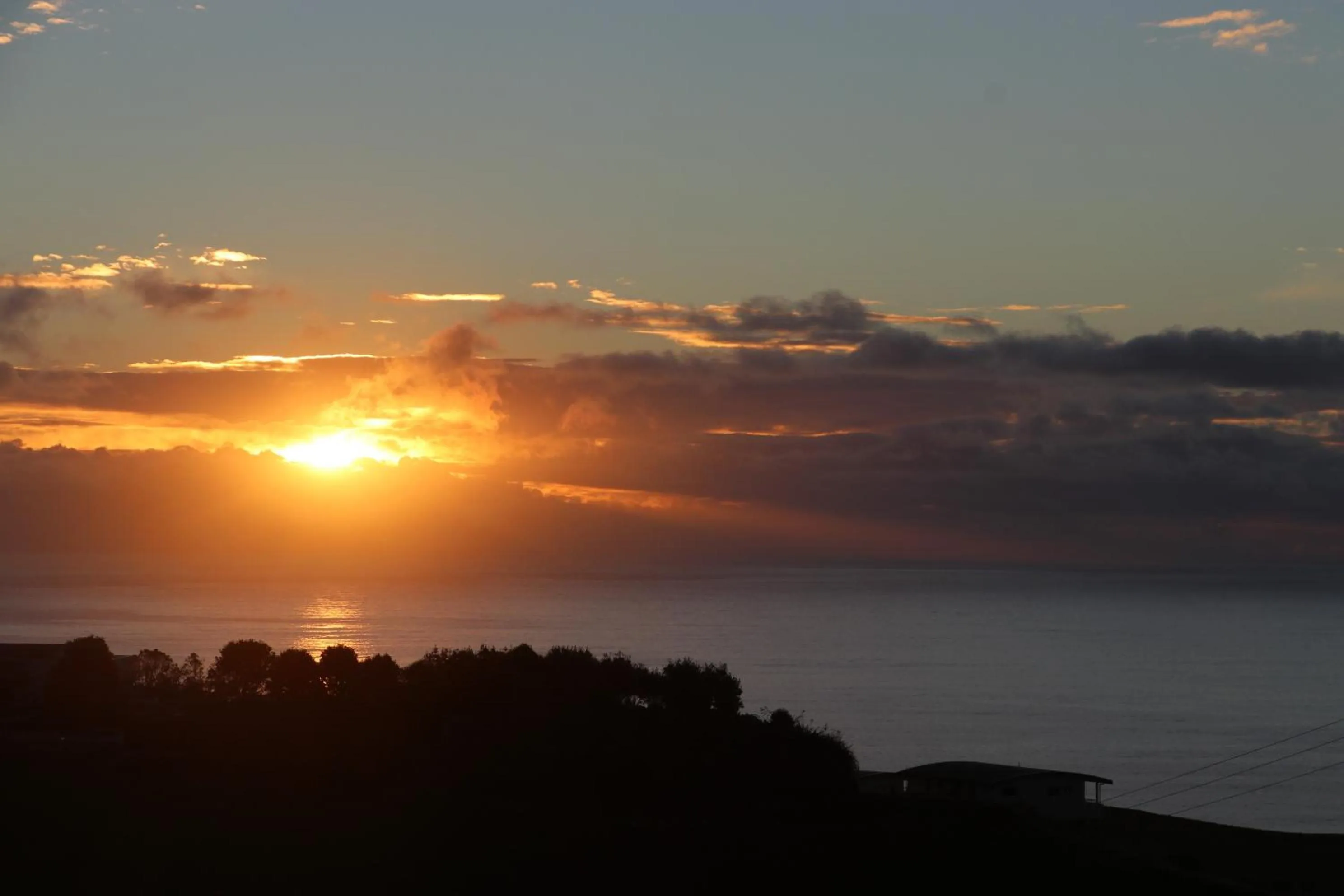 Sunset in Chalets at Okurukuru