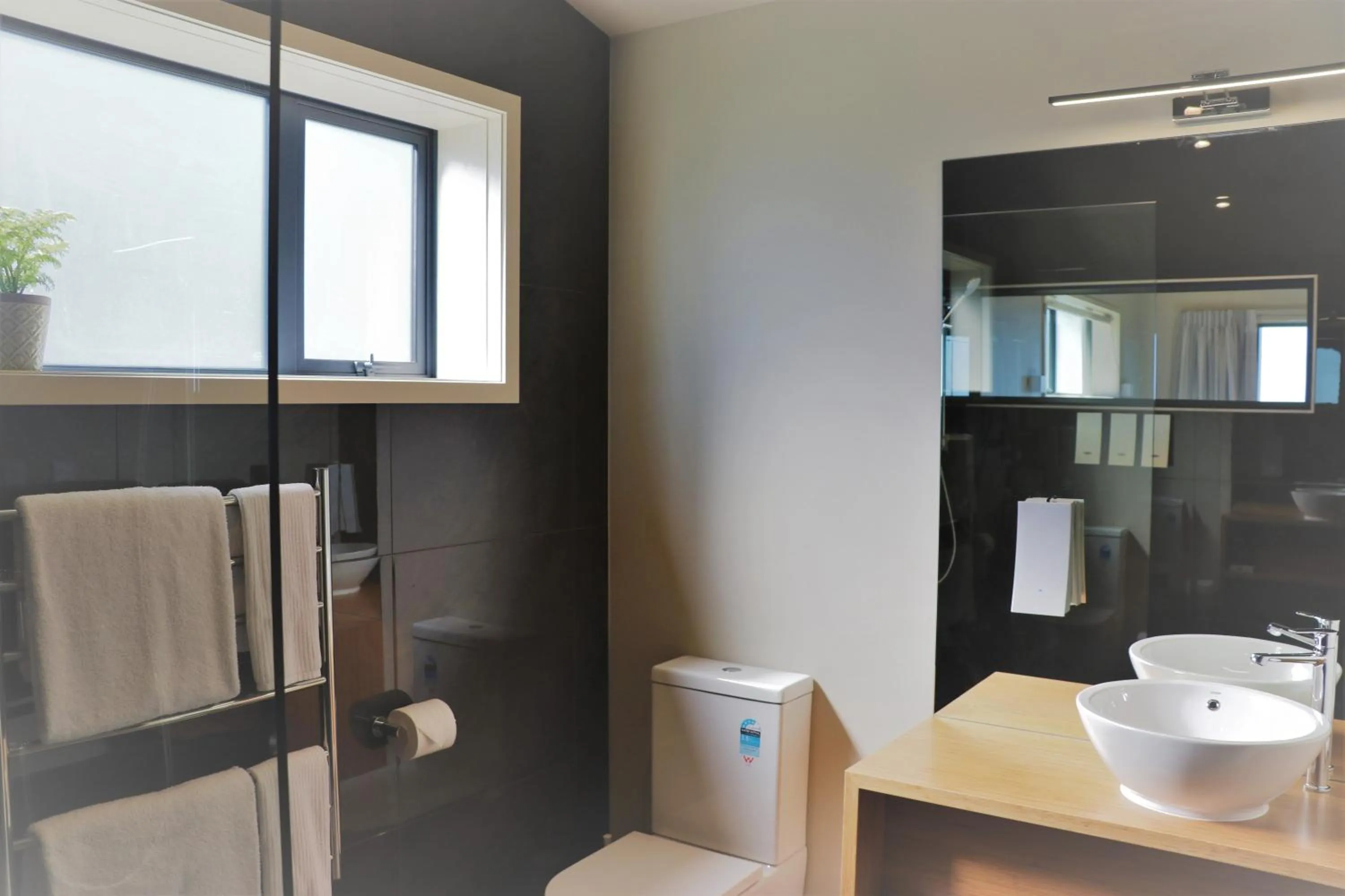 Shower in Chalets at Okurukuru