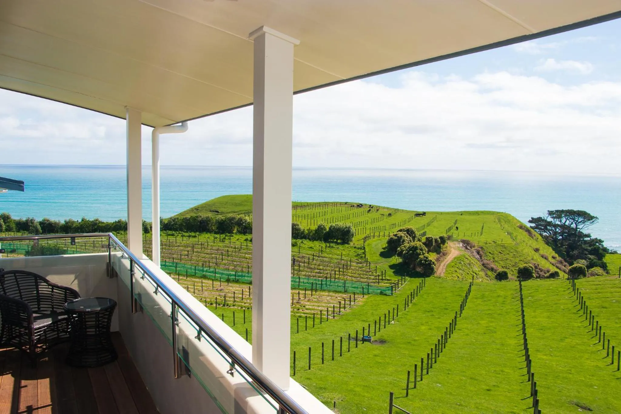 Balcony/Terrace in Chalets at Okurukuru