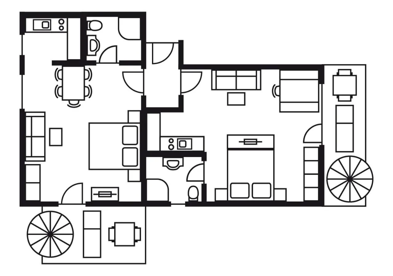 Floor plan in Andreas Hofer