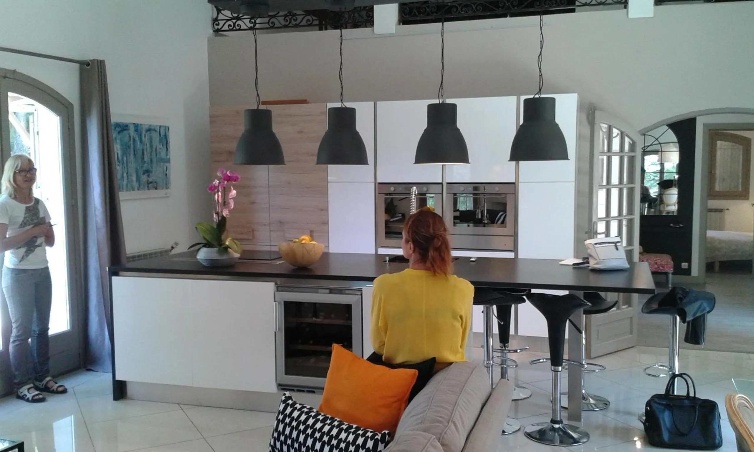 Kitchen or kitchenette in Le Mas des Roches à Velaux