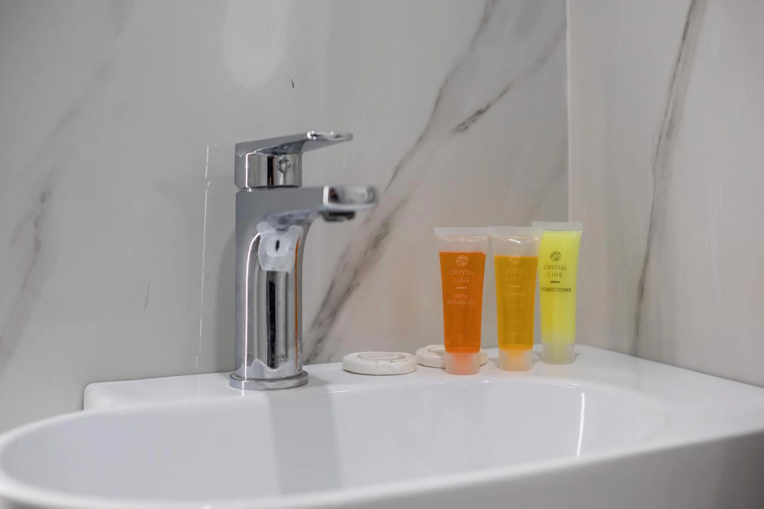 Bathroom in Vickys Faliraki