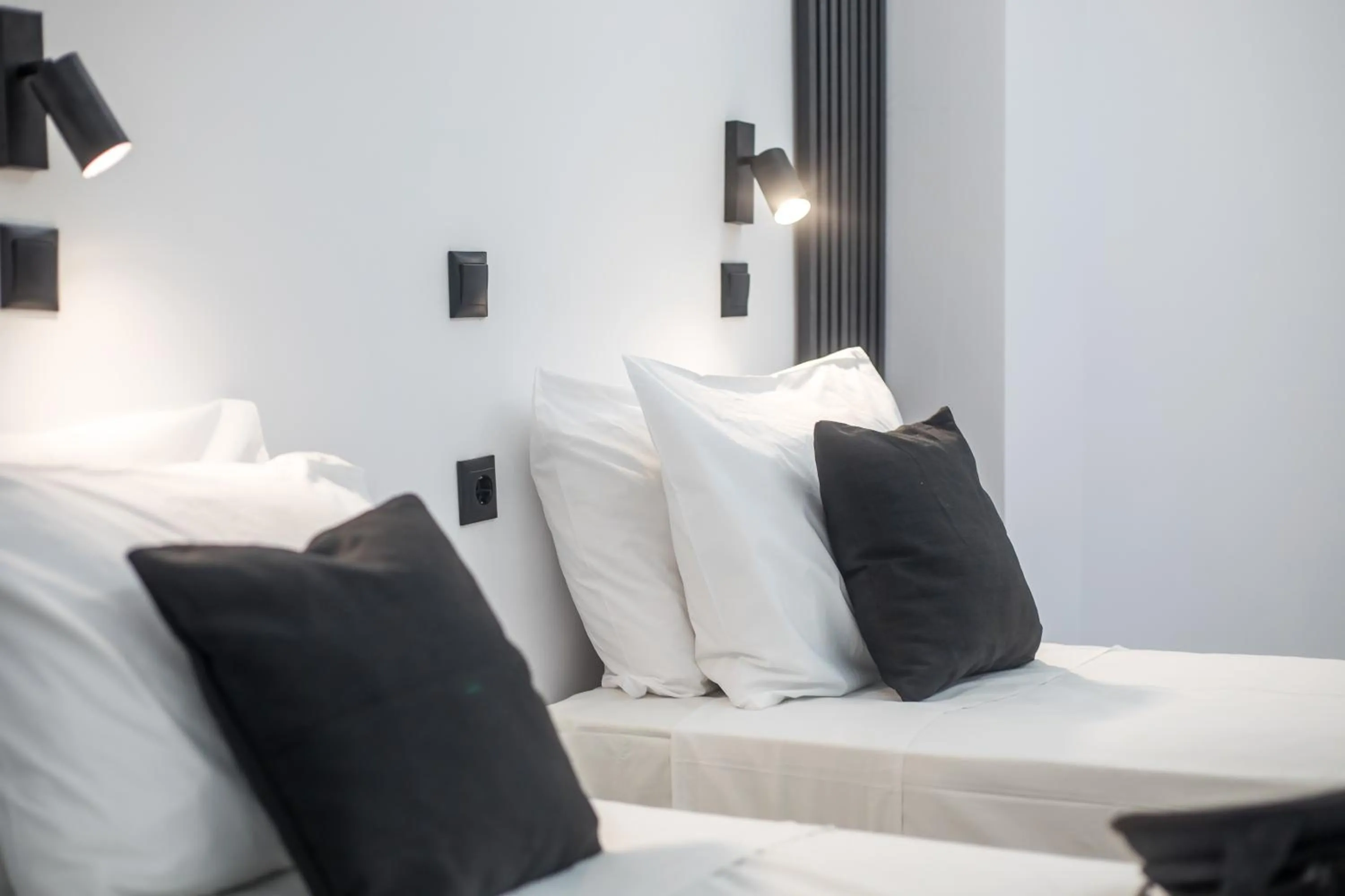 Bed in Vickys Faliraki