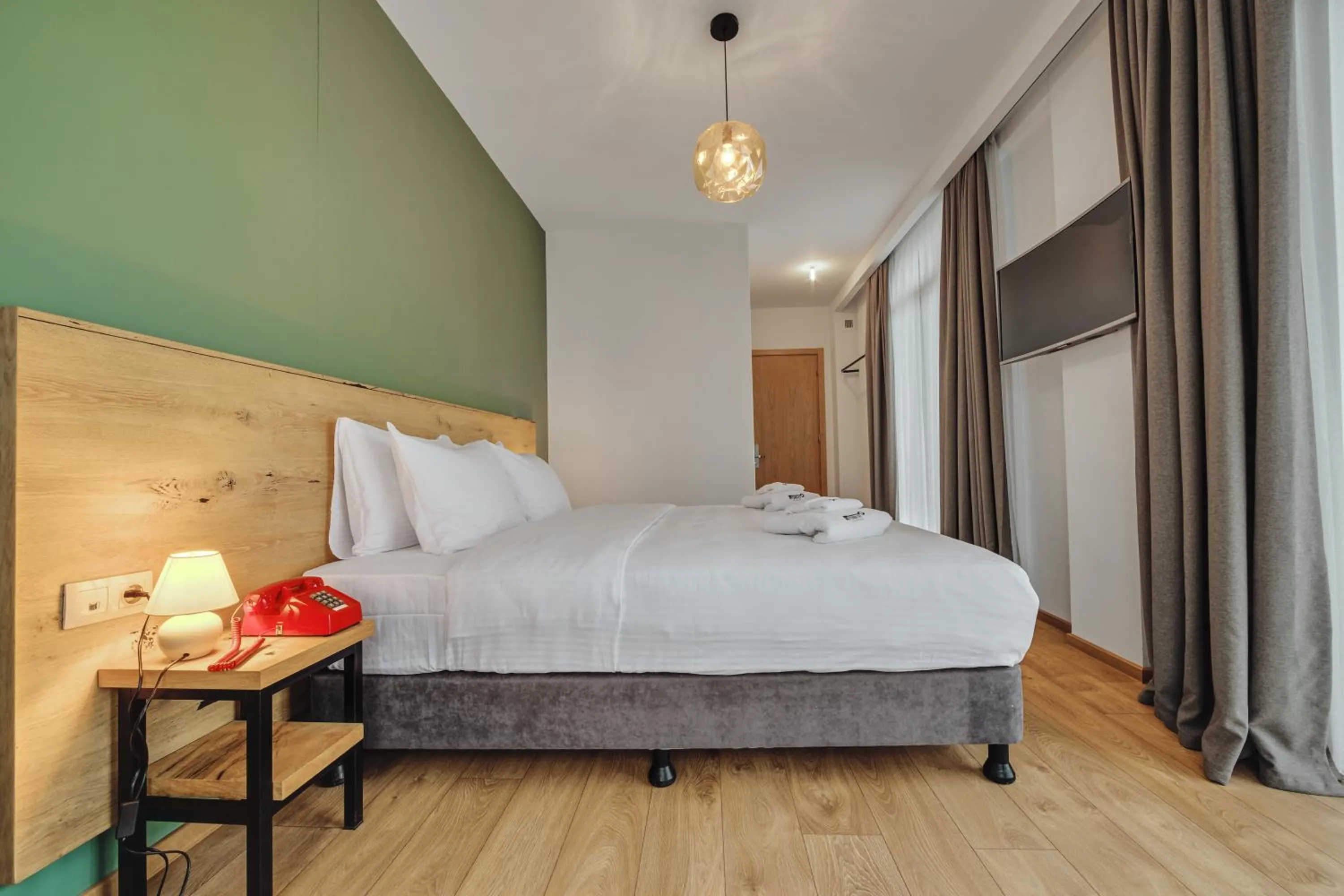 Bedroom, Bed in Intourist Kazbegi