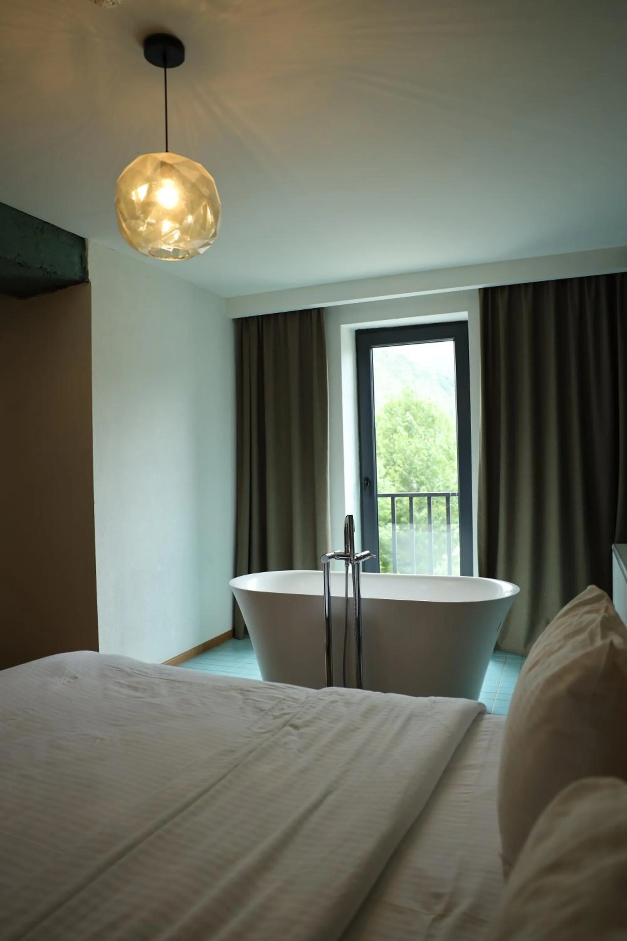 Bed in Intourist Kazbegi