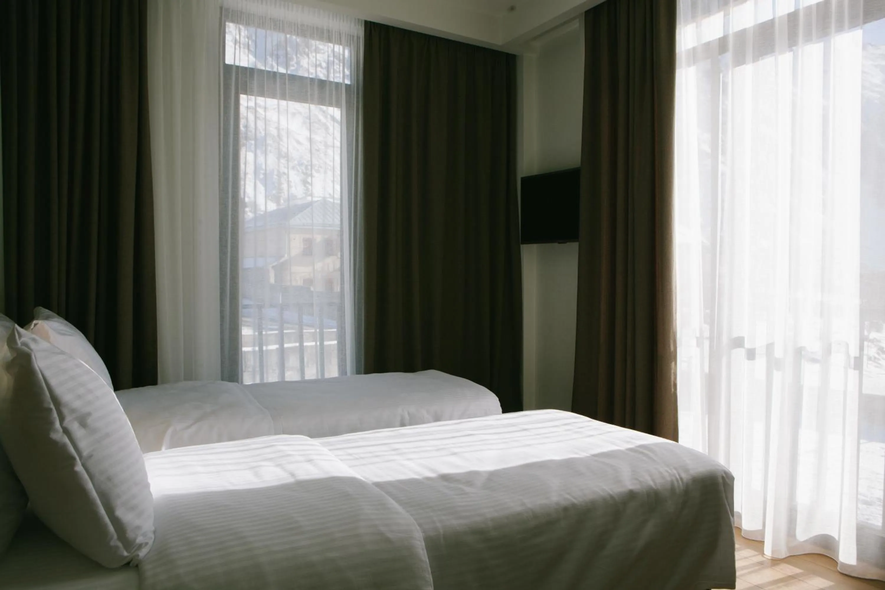 Bed in Intourist Kazbegi