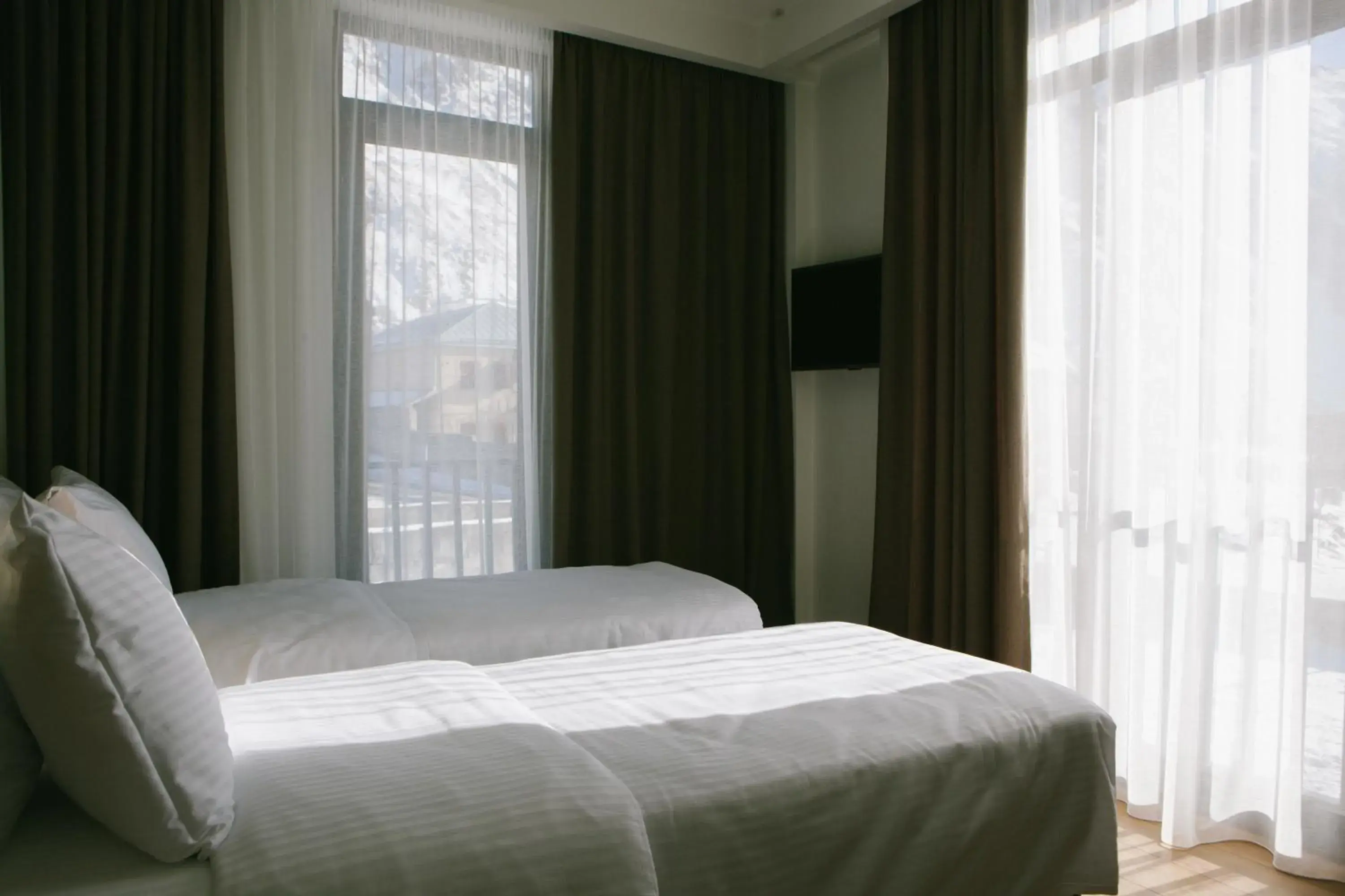 Panorama Double Room with Back View - single occupancy in Intourist Kazbegi Panorama Double Room with Back View - single occupancy in Intourist Kazbegi